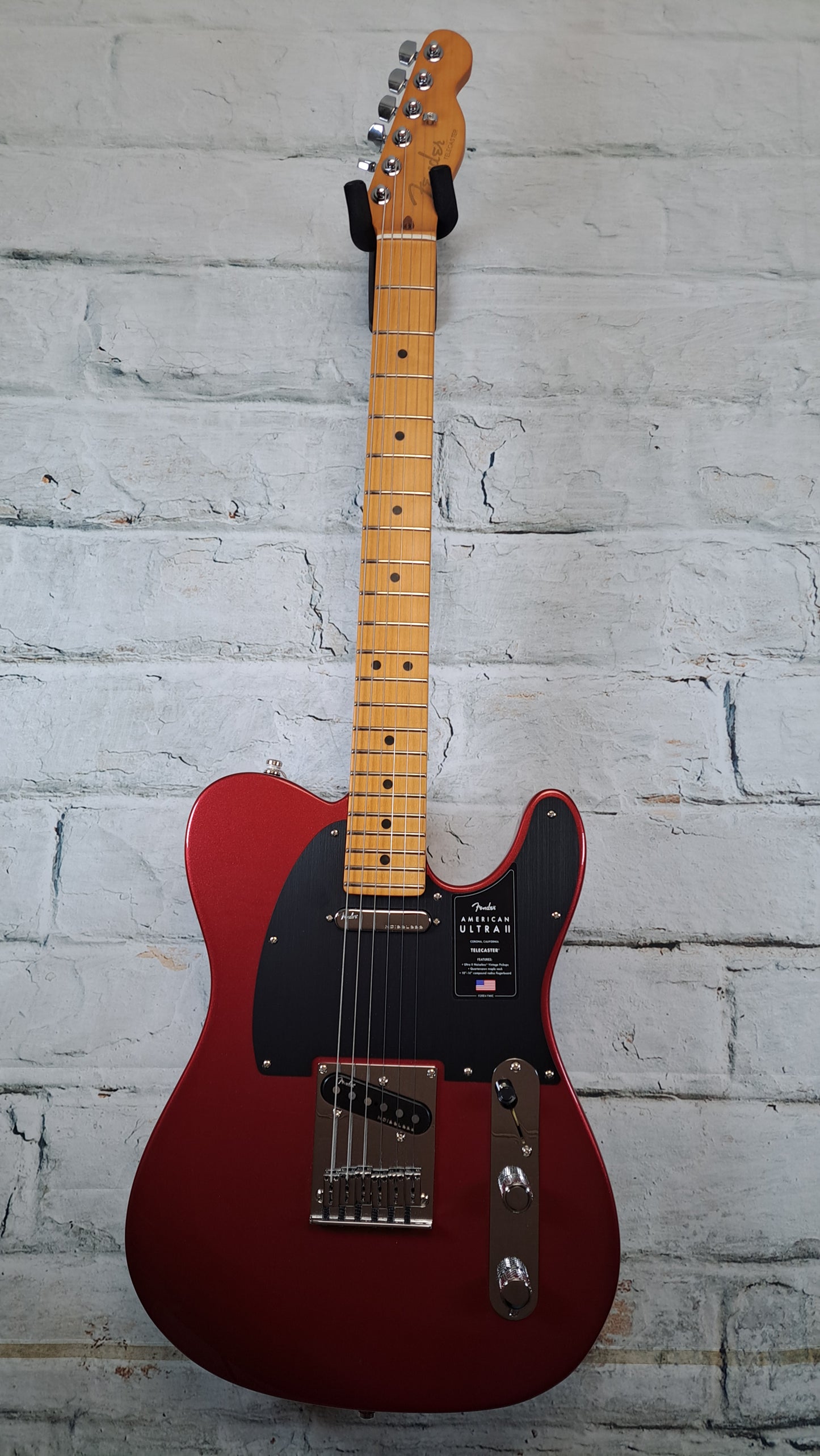 Fender American Ultra II Telecaster Sinister Red