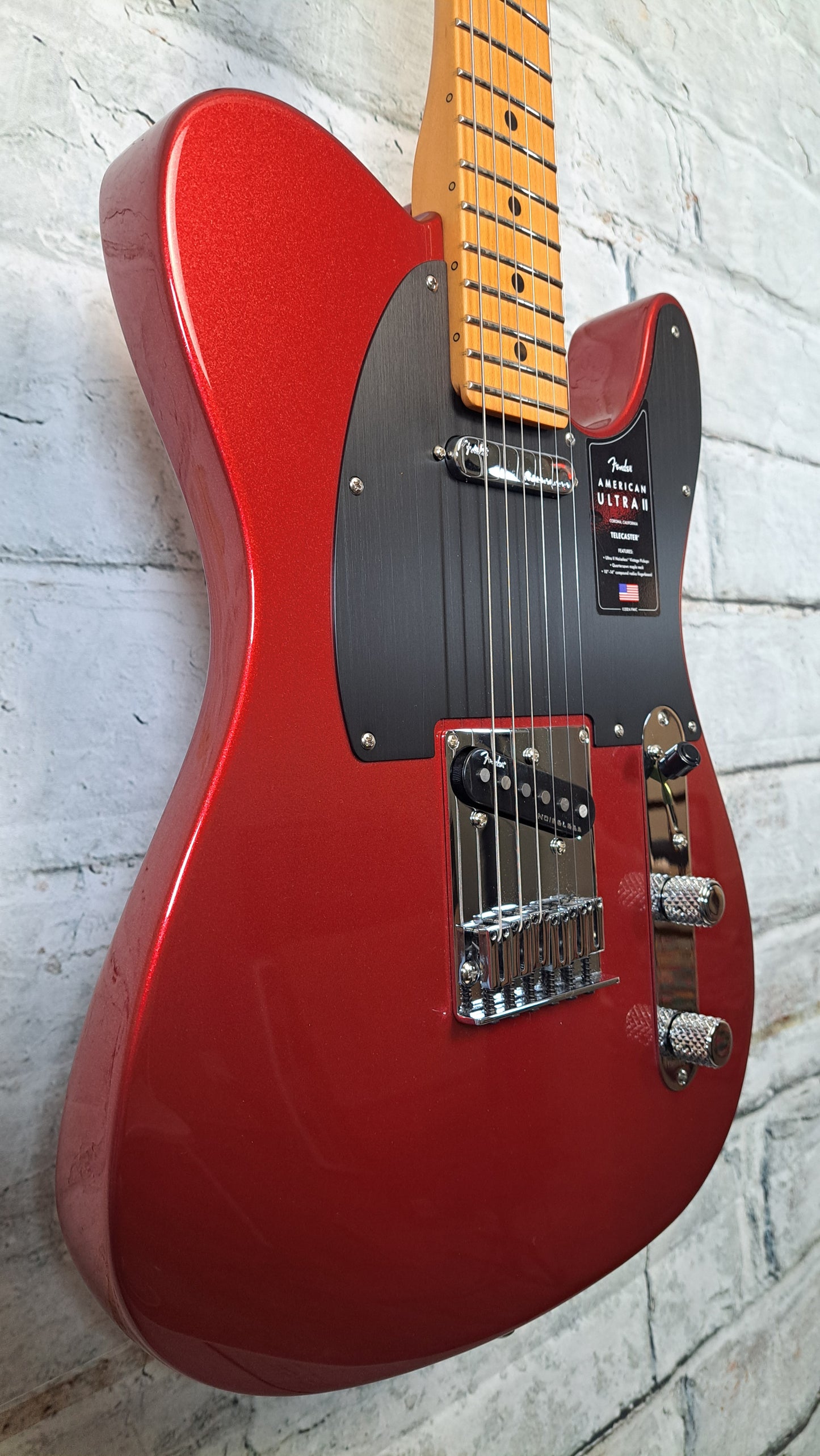 Fender American Ultra II Telecaster Sinister Red