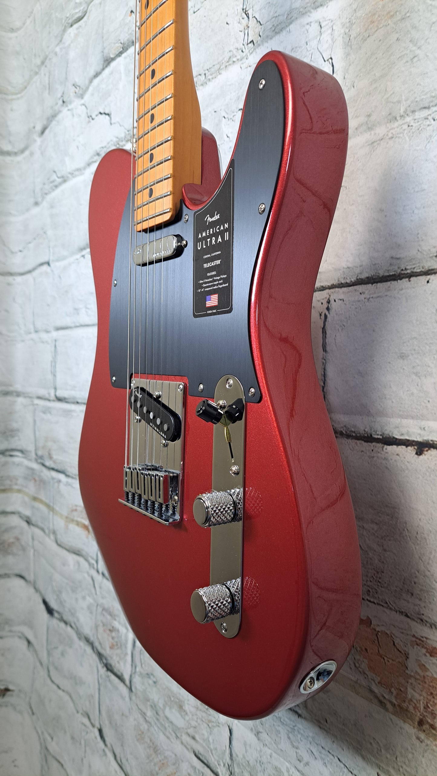 Fender American Ultra II Telecaster Sinister Red