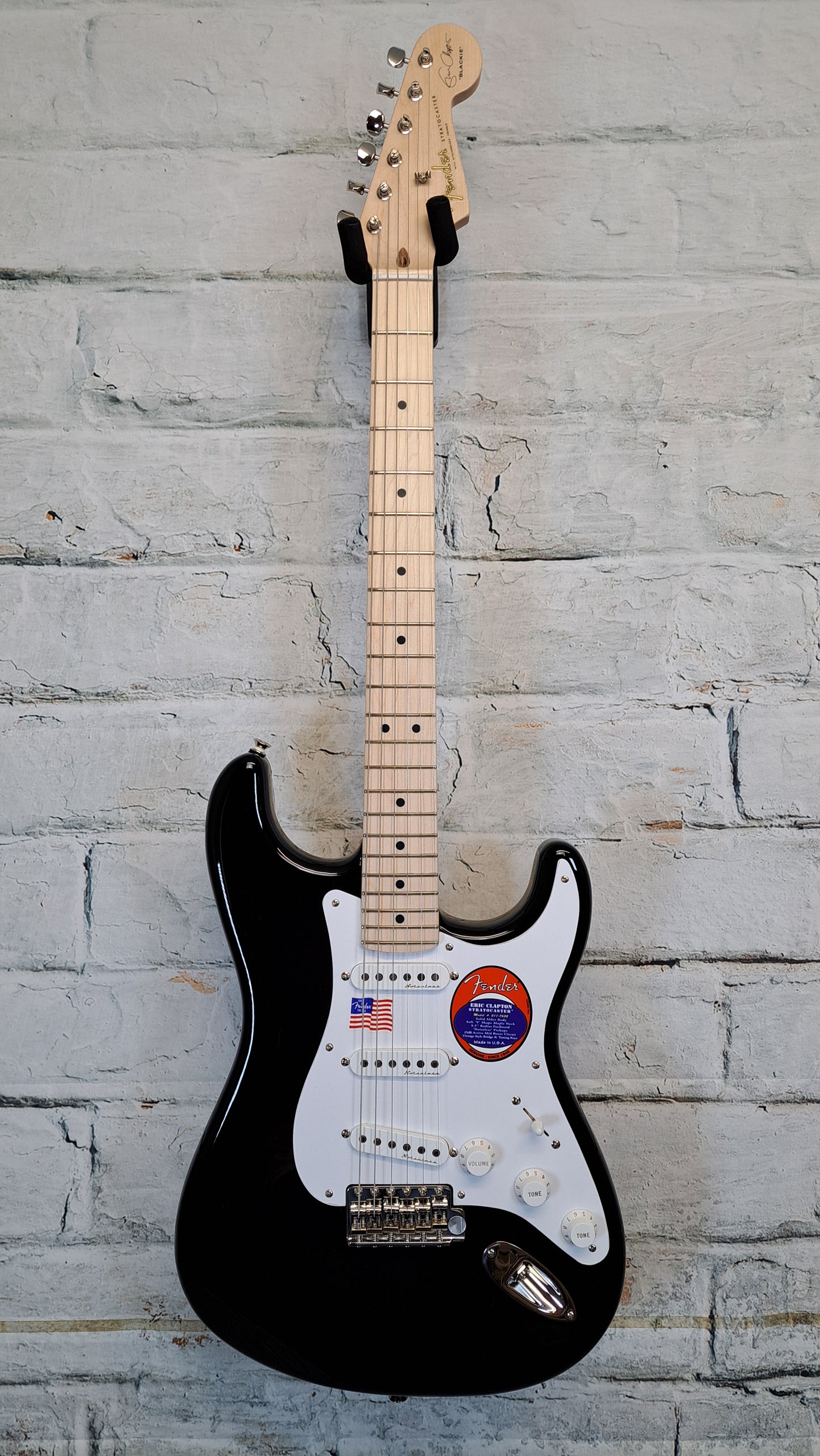 Fender Eric Clapton Stratocaster Black w/Maple Fretboard