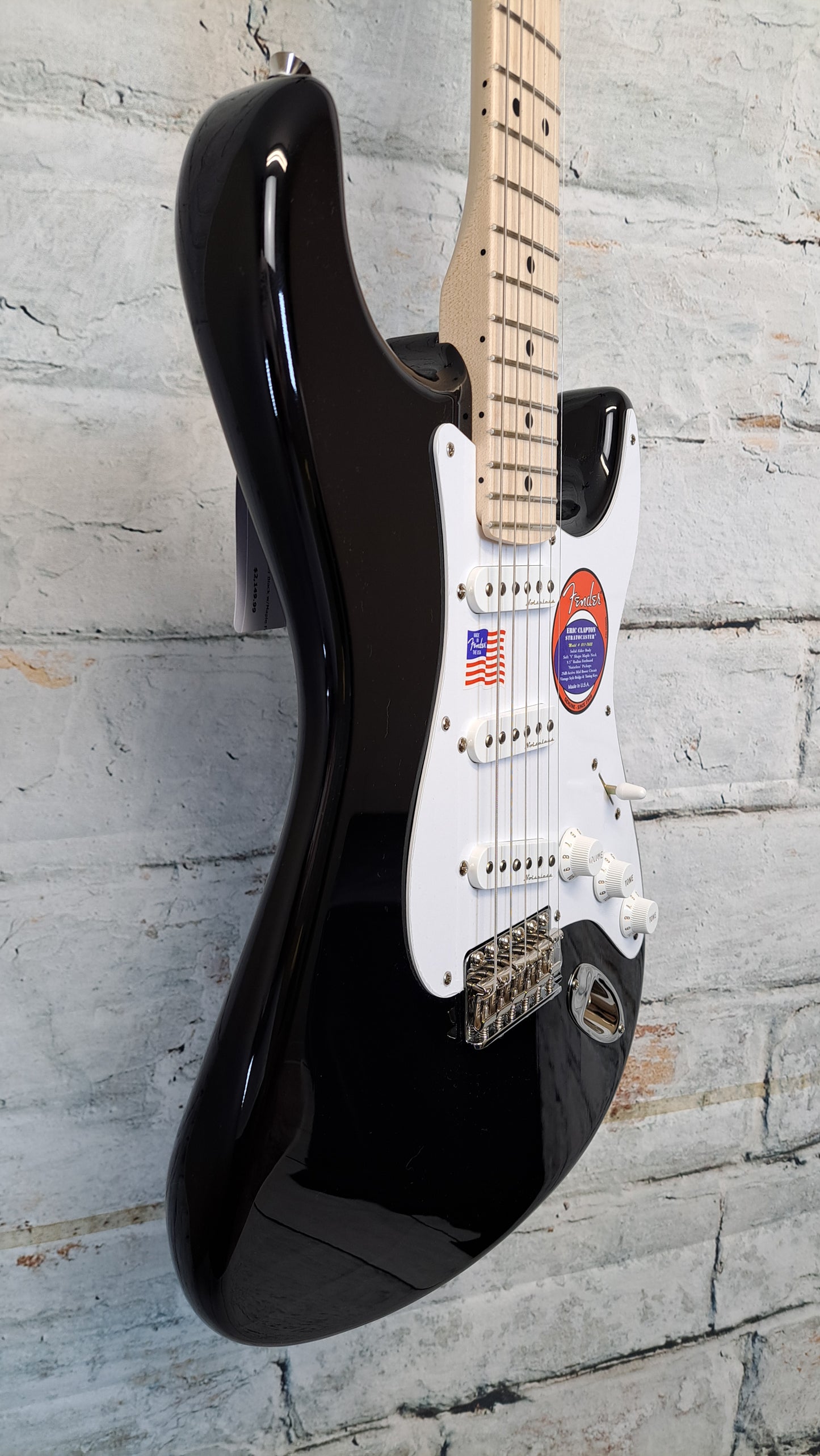 Fender Eric Clapton Stratocaster Black w/Maple Fretboard