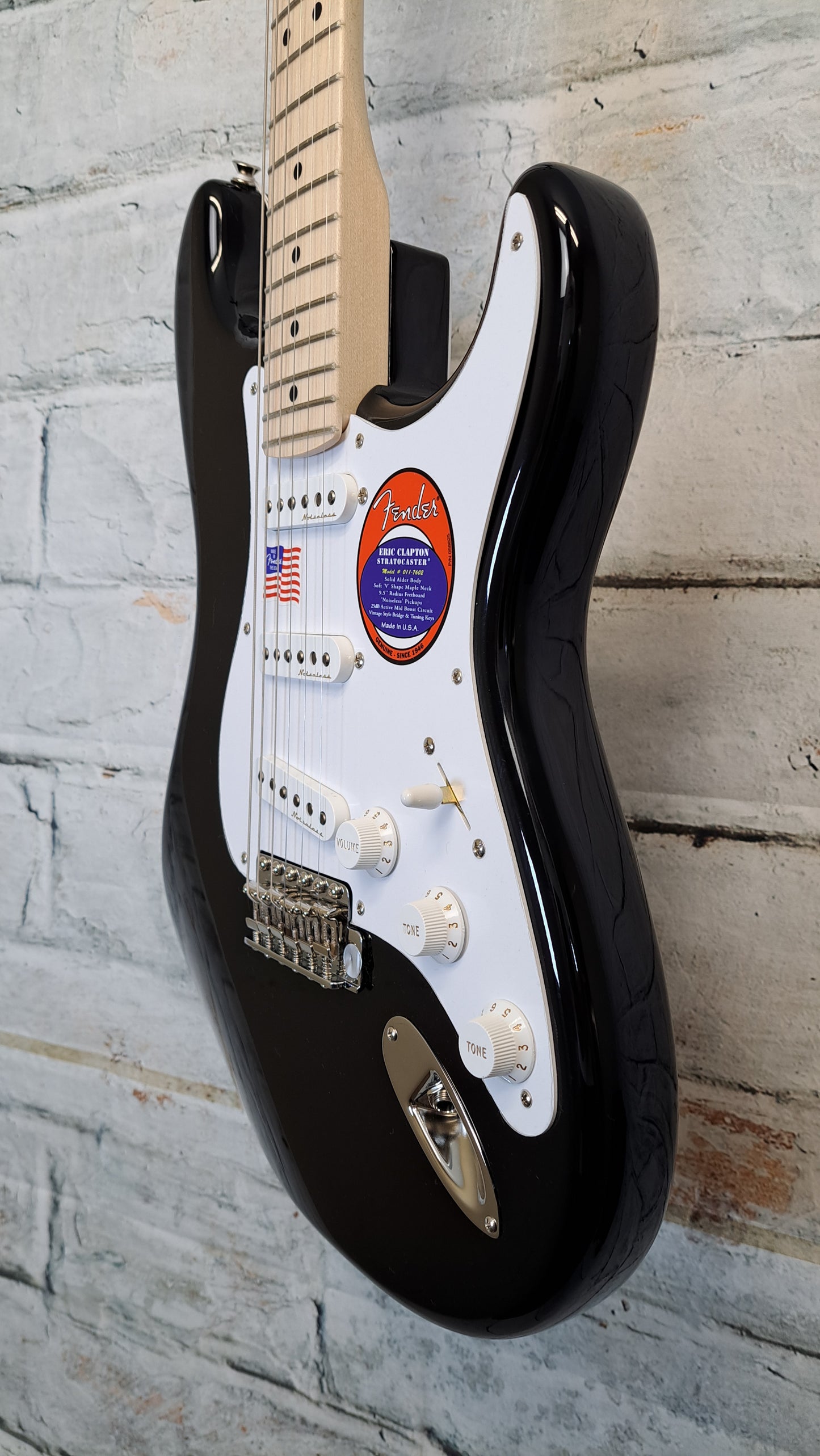 Fender Eric Clapton Stratocaster Black w/Maple Fretboard
