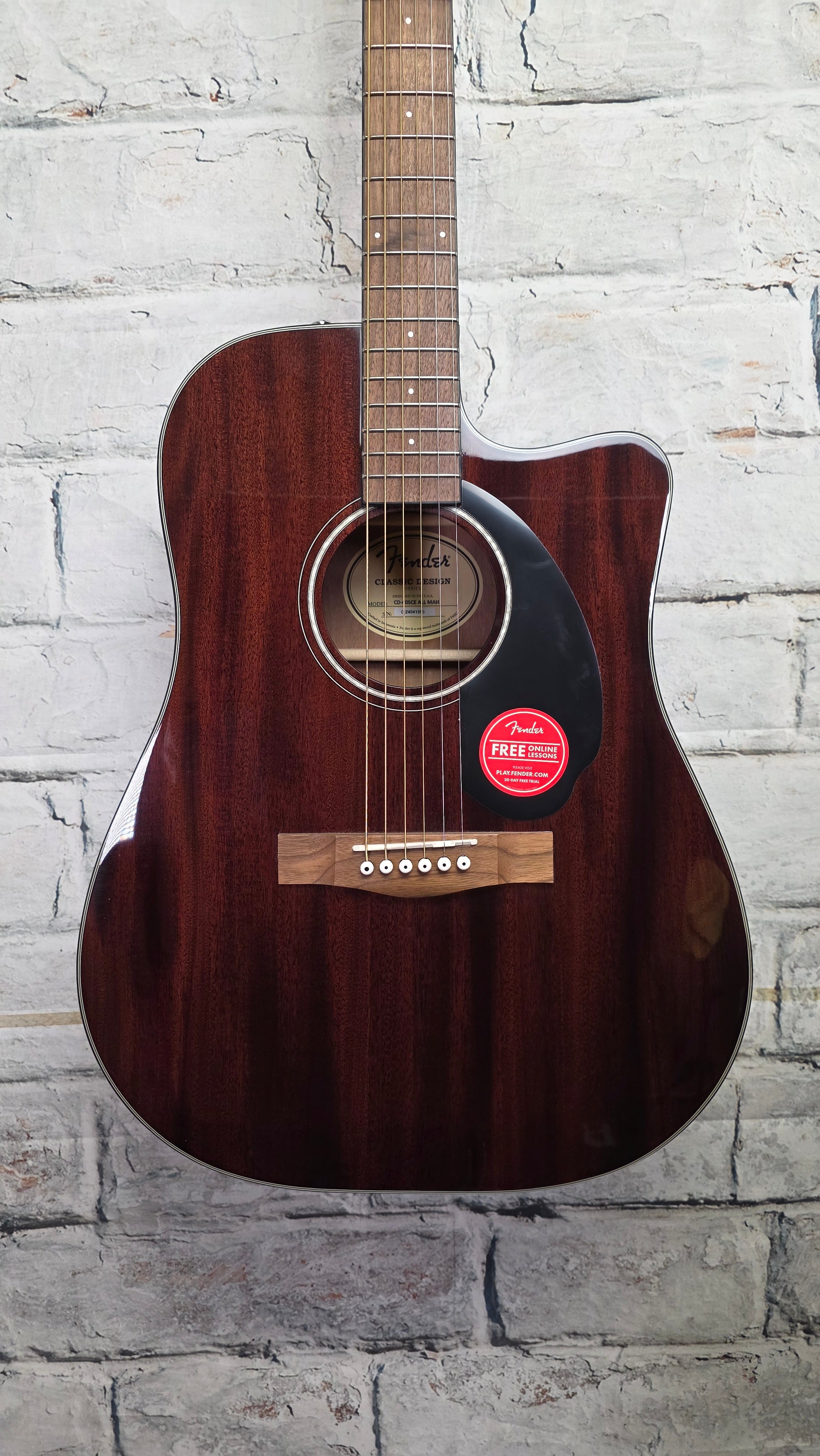 Fender CD-60sce All Mahogany – Will West Music and Sound