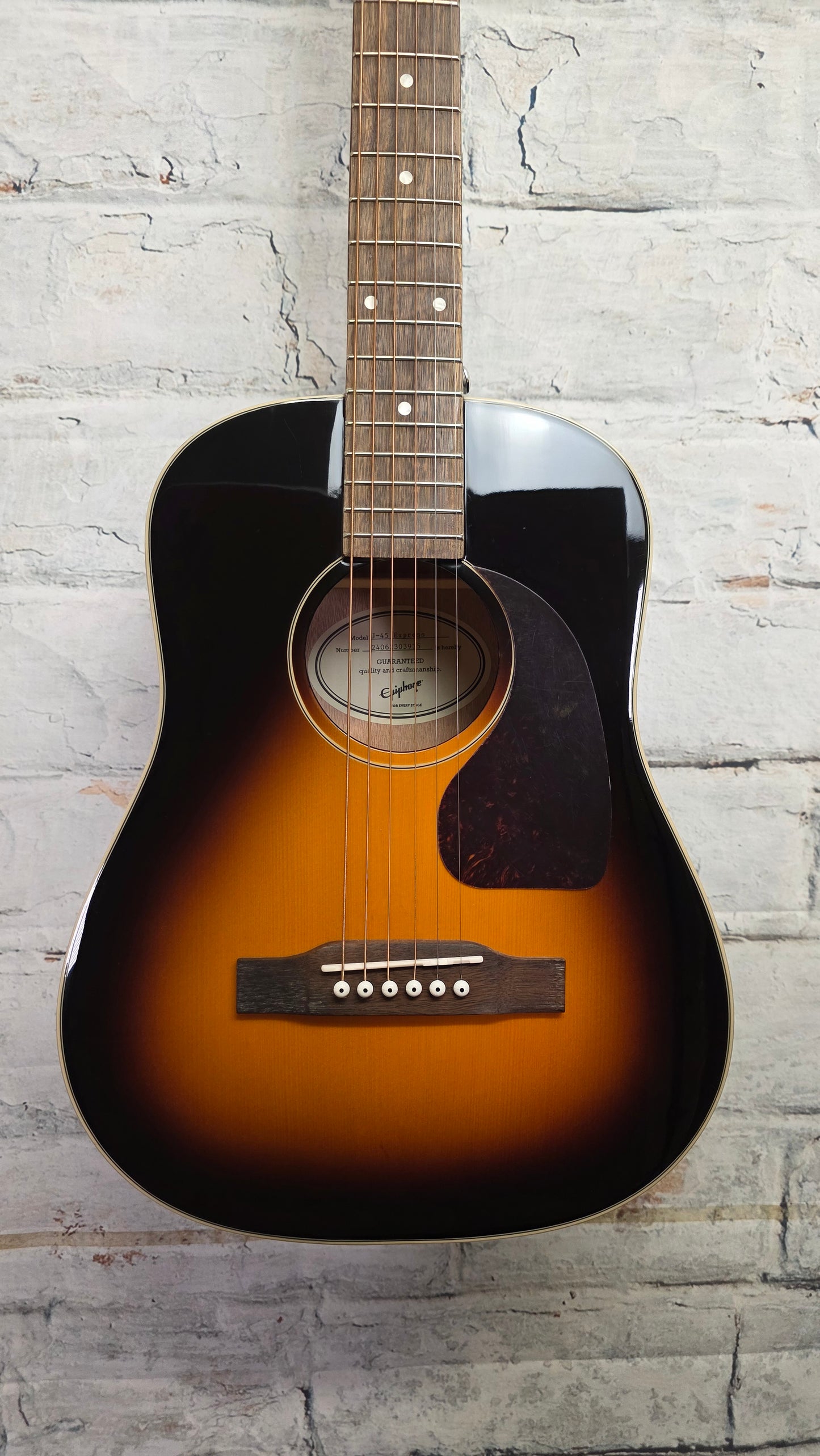 Epiphone J-45 Express Acoustic Guitar - Vintage Sunburst