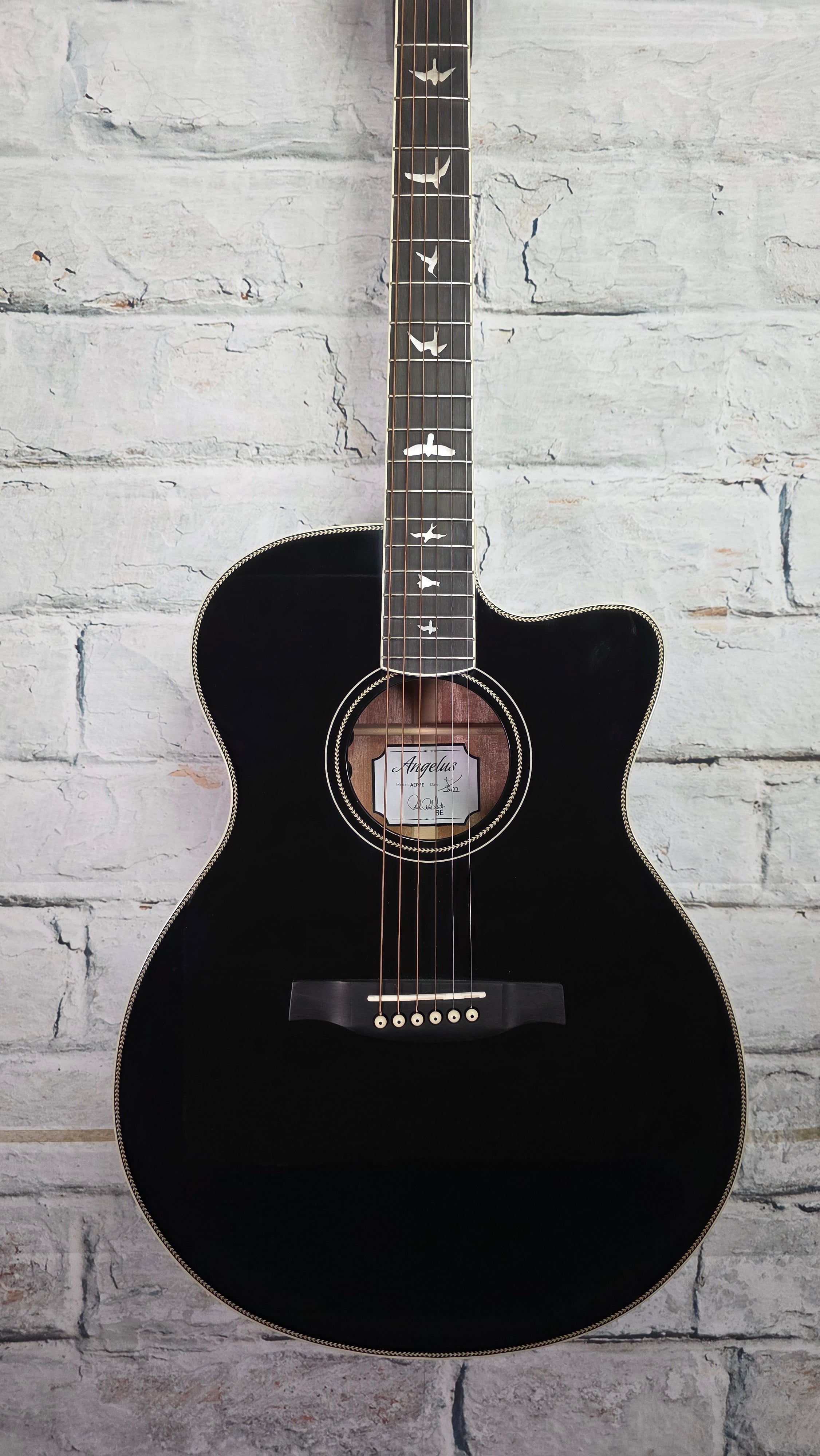 PRS SE Angelus A20E Acoustic-Electric Guitar - Black Top – Will West