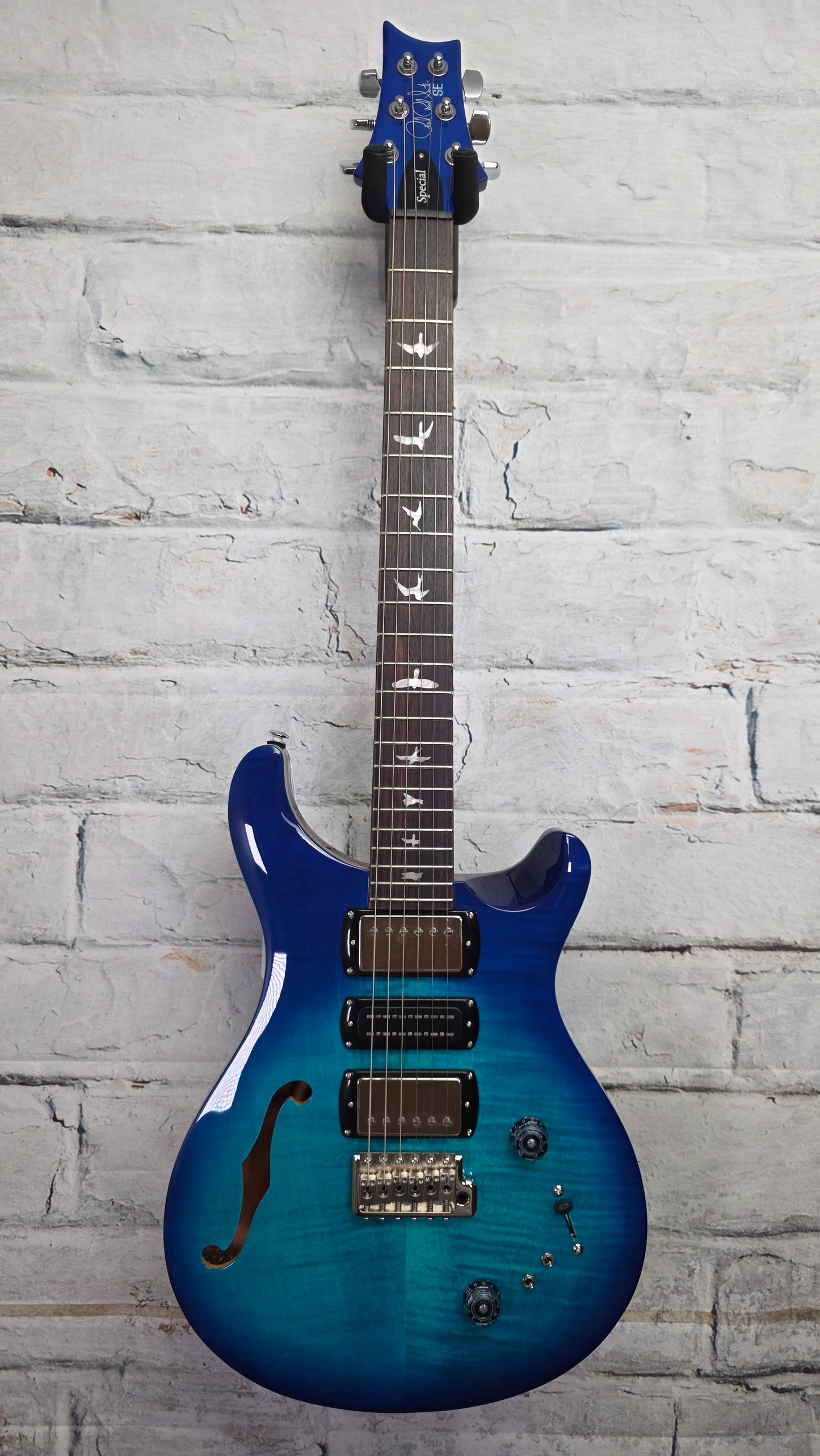 PRS SE Special Semi-Hollow Electric Guitar - Lake Blue