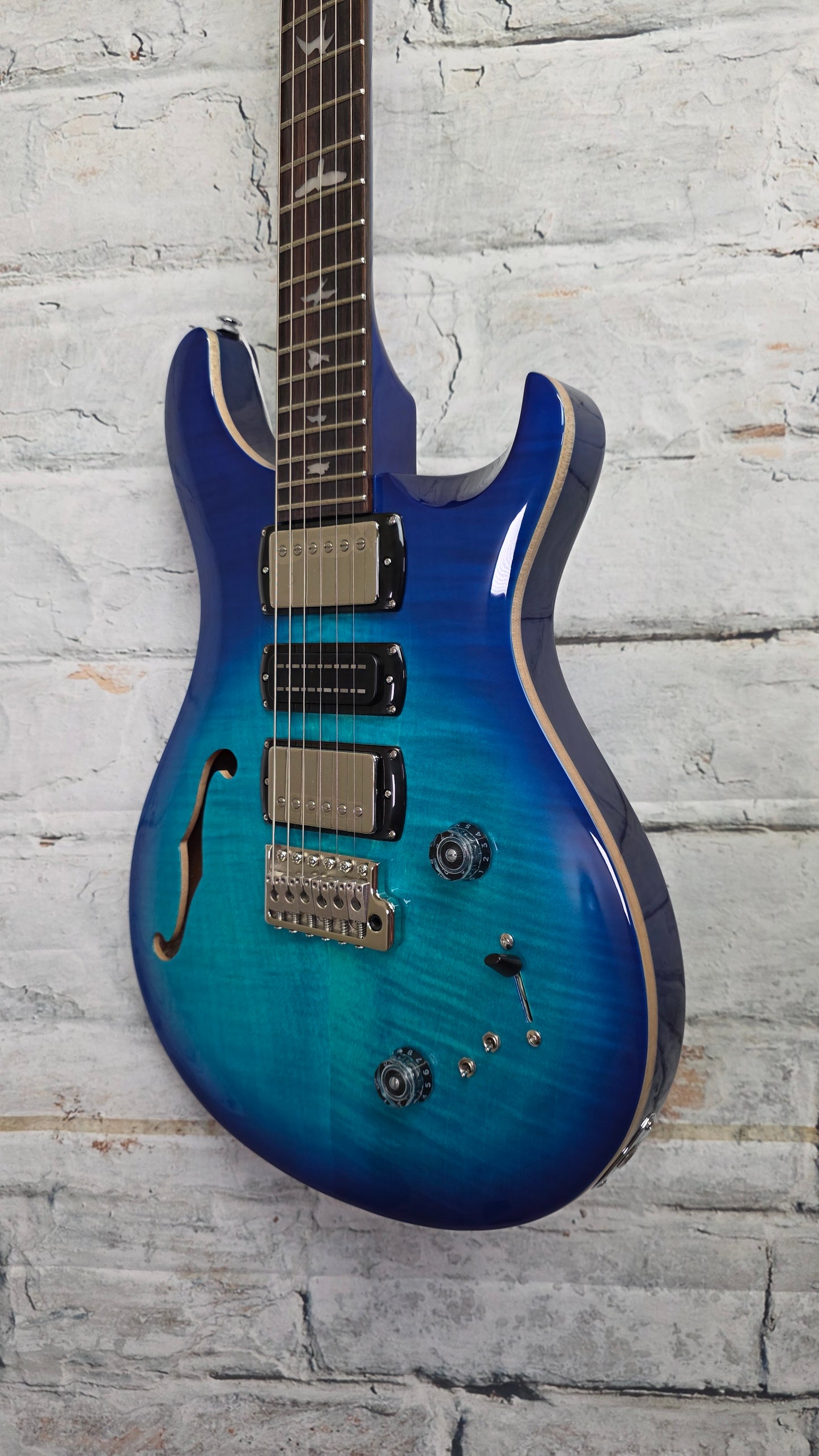 PRS SE Special Semi-Hollow Electric Guitar - Lake Blue