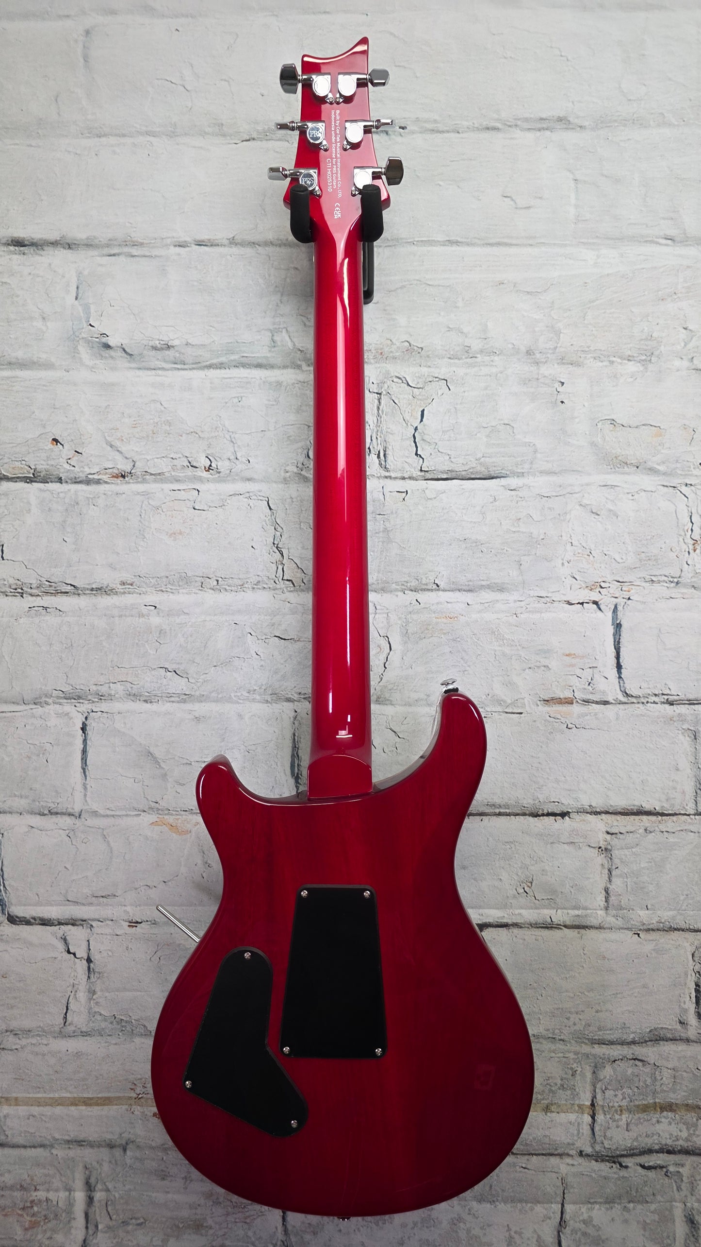 PRS SE Custom 24 Floyd Electric Guitar - Charcoal Cherry Burst