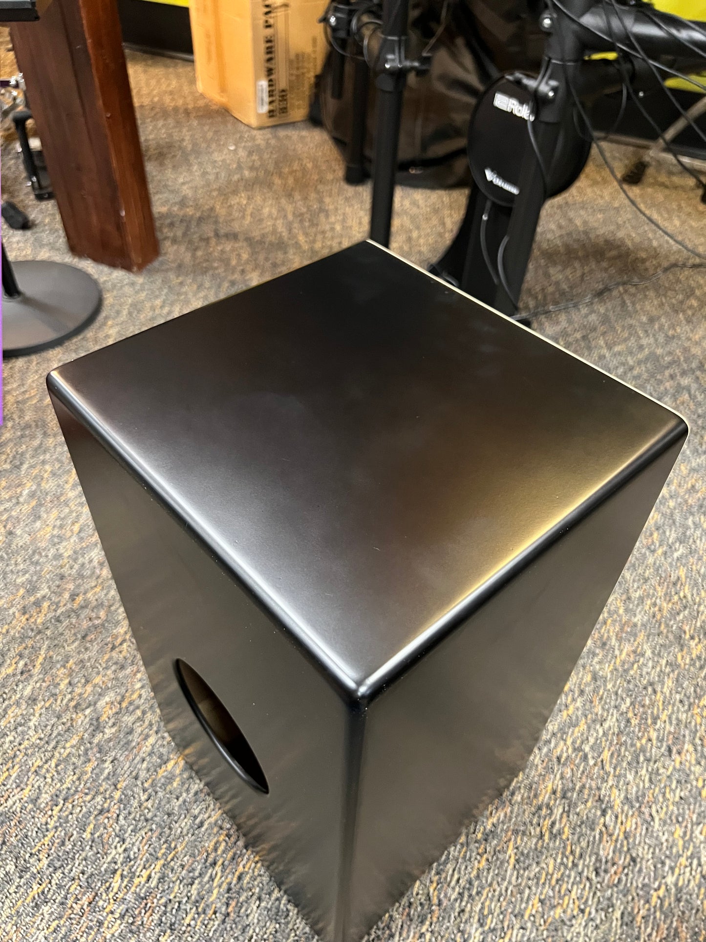 Latin Percussion City Exotic Cajon with Walnut Craftwood Soundbox