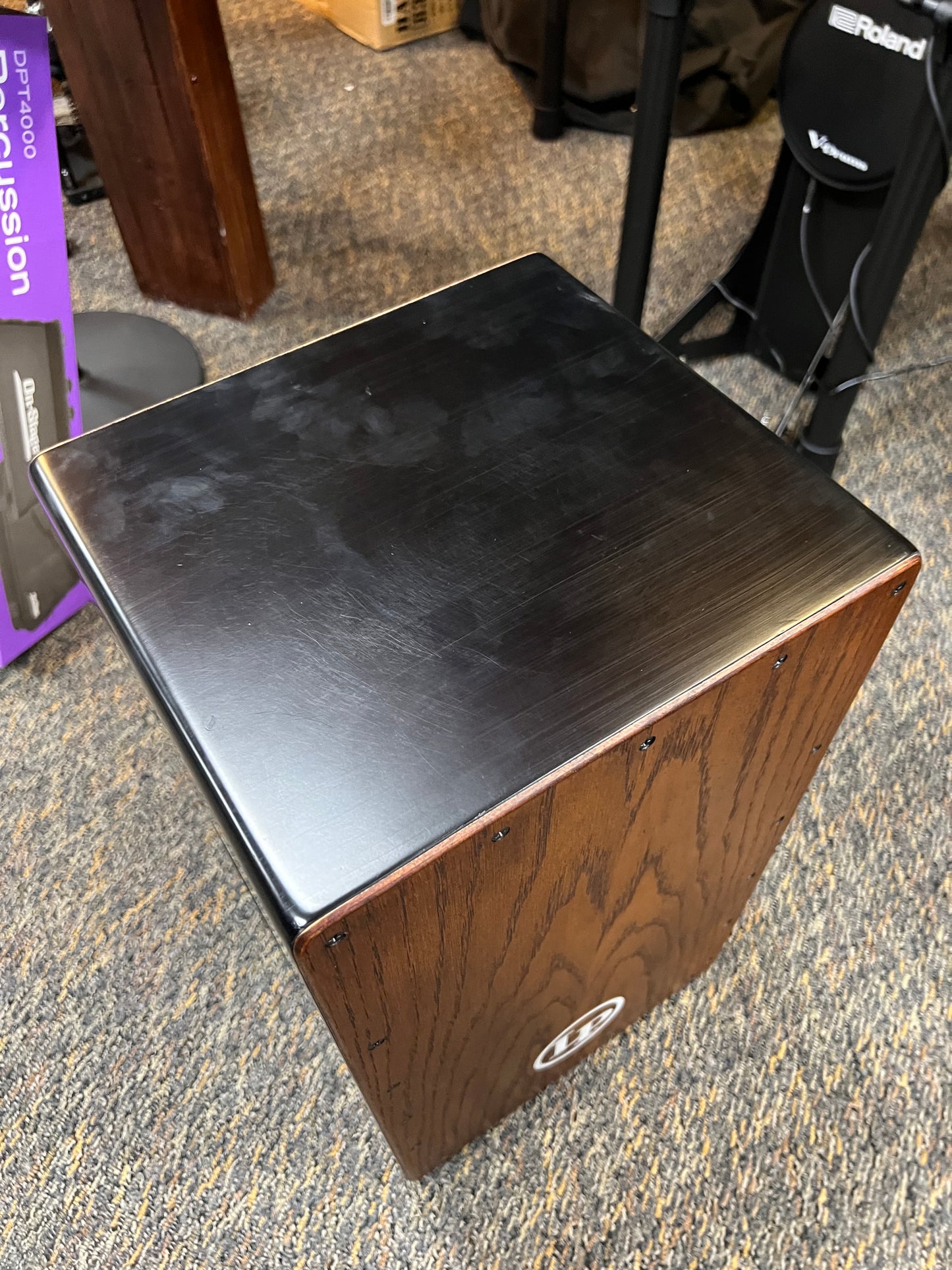 Latin Percussion City 2-Voice Cajon with Oak soundboards