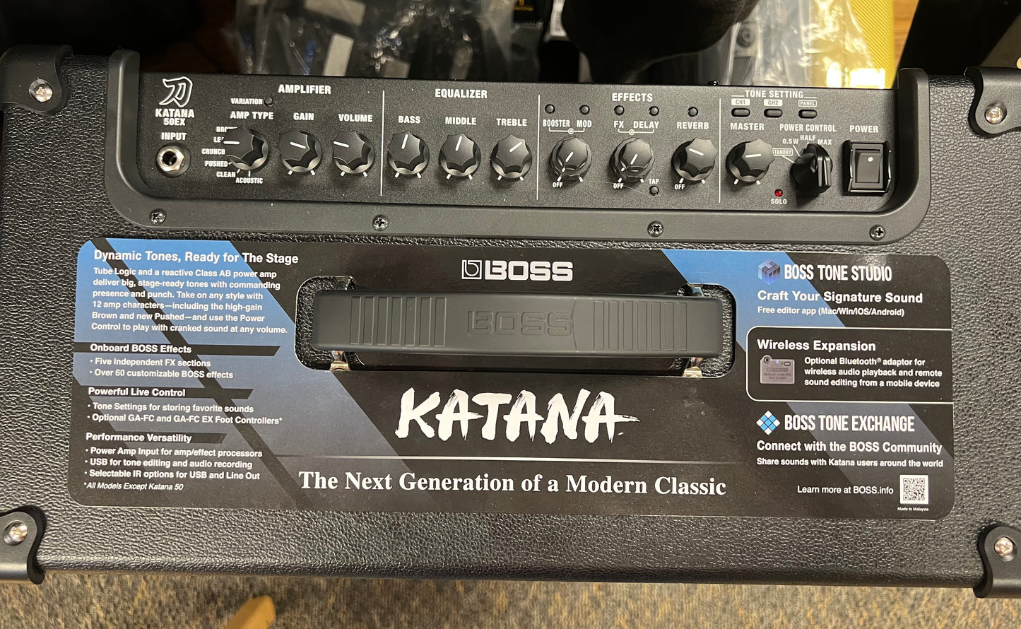 Boss Katana Gen 3 50w 1x12” Ex Combo Guitar Amp