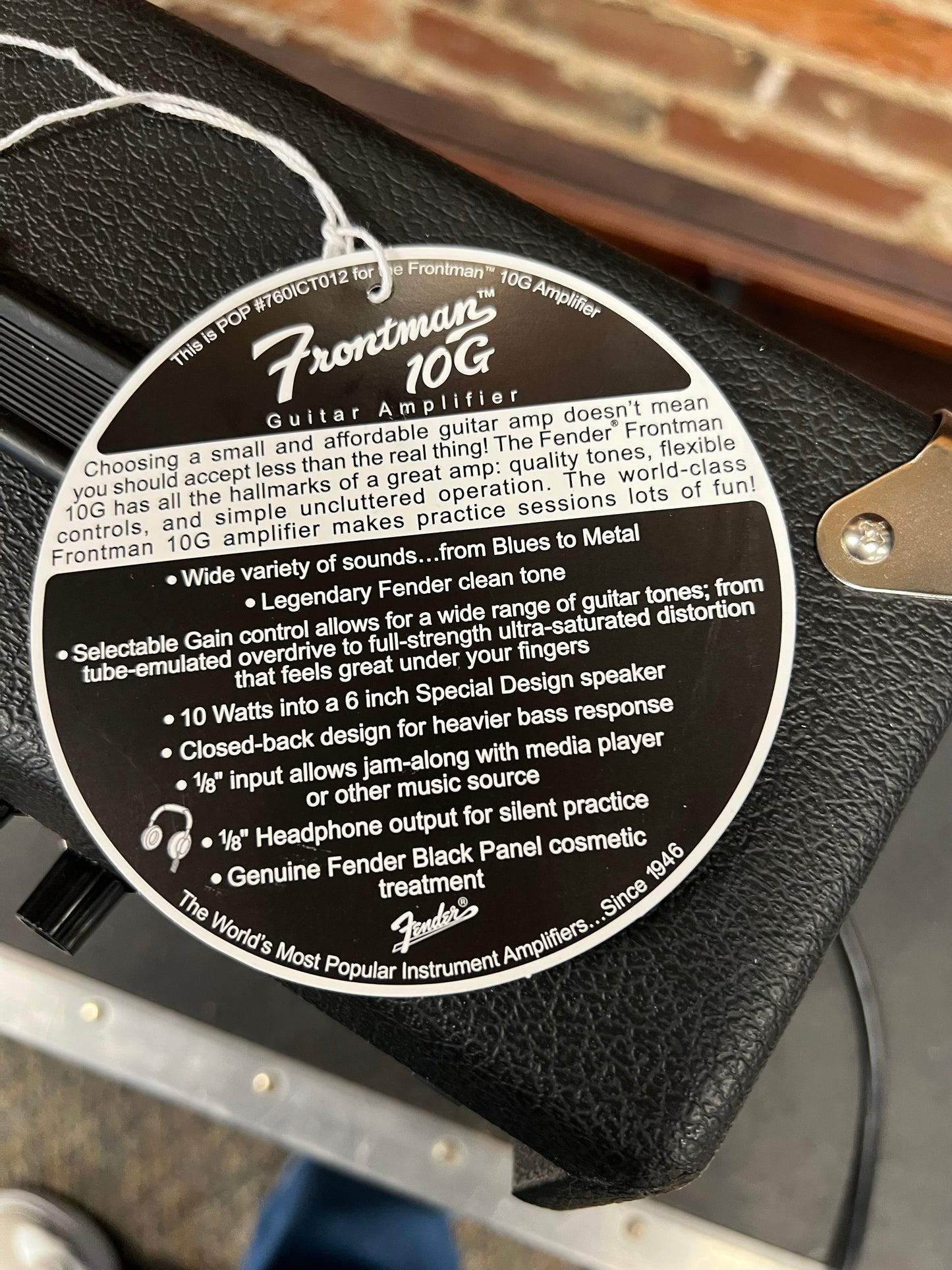 Fender Frontman 10G Electric Guitar Amplifier