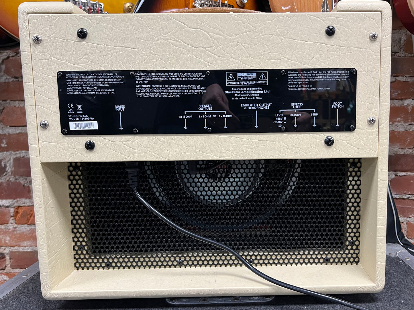 Used Blackstar Studio 10 6L6 10-Watt. 1x12” Combo