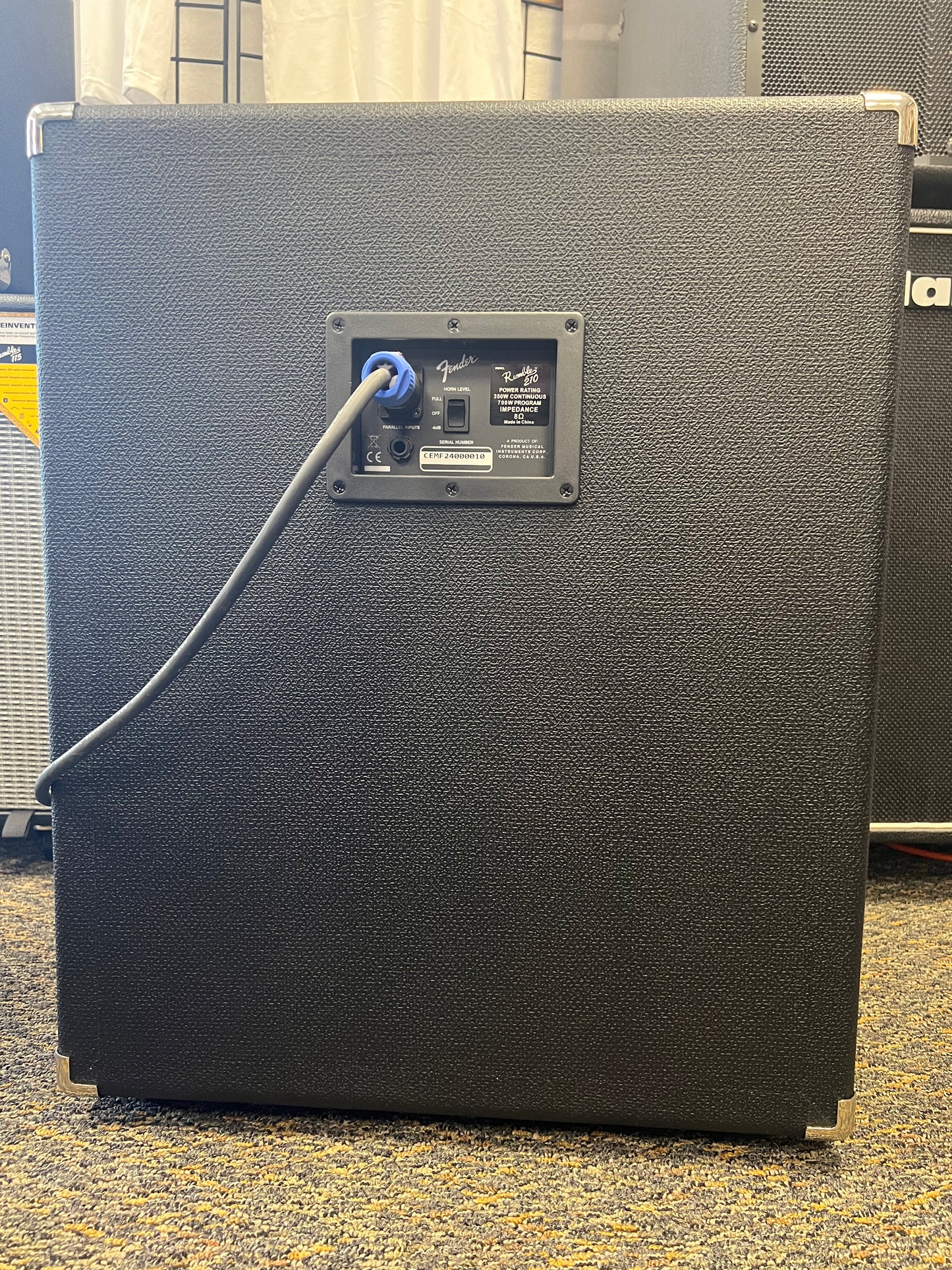 Fender Rumble 210 Bass Guitar Cabinet 350w