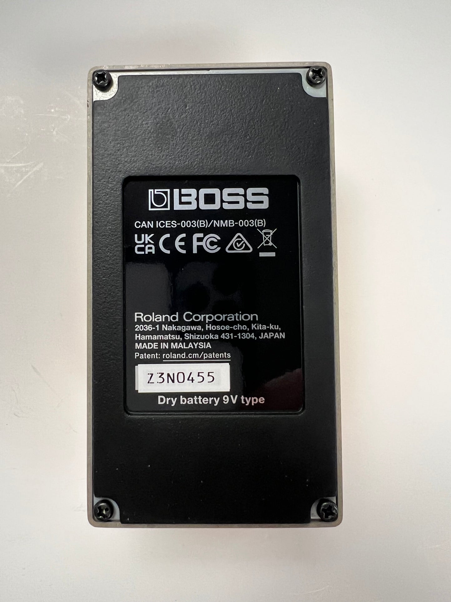 Boss OD-1X Overdrive Pedal
