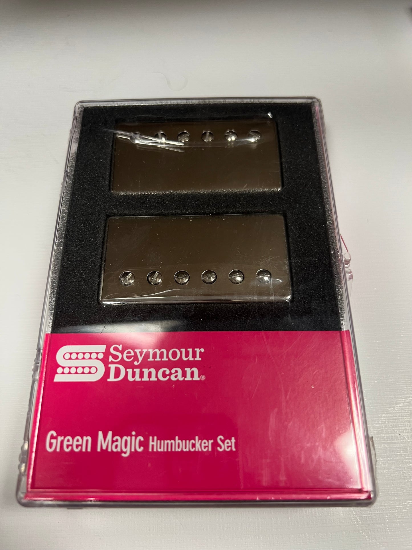Seymour Duncan Set, Green Magic Hb Nkl Cvr
