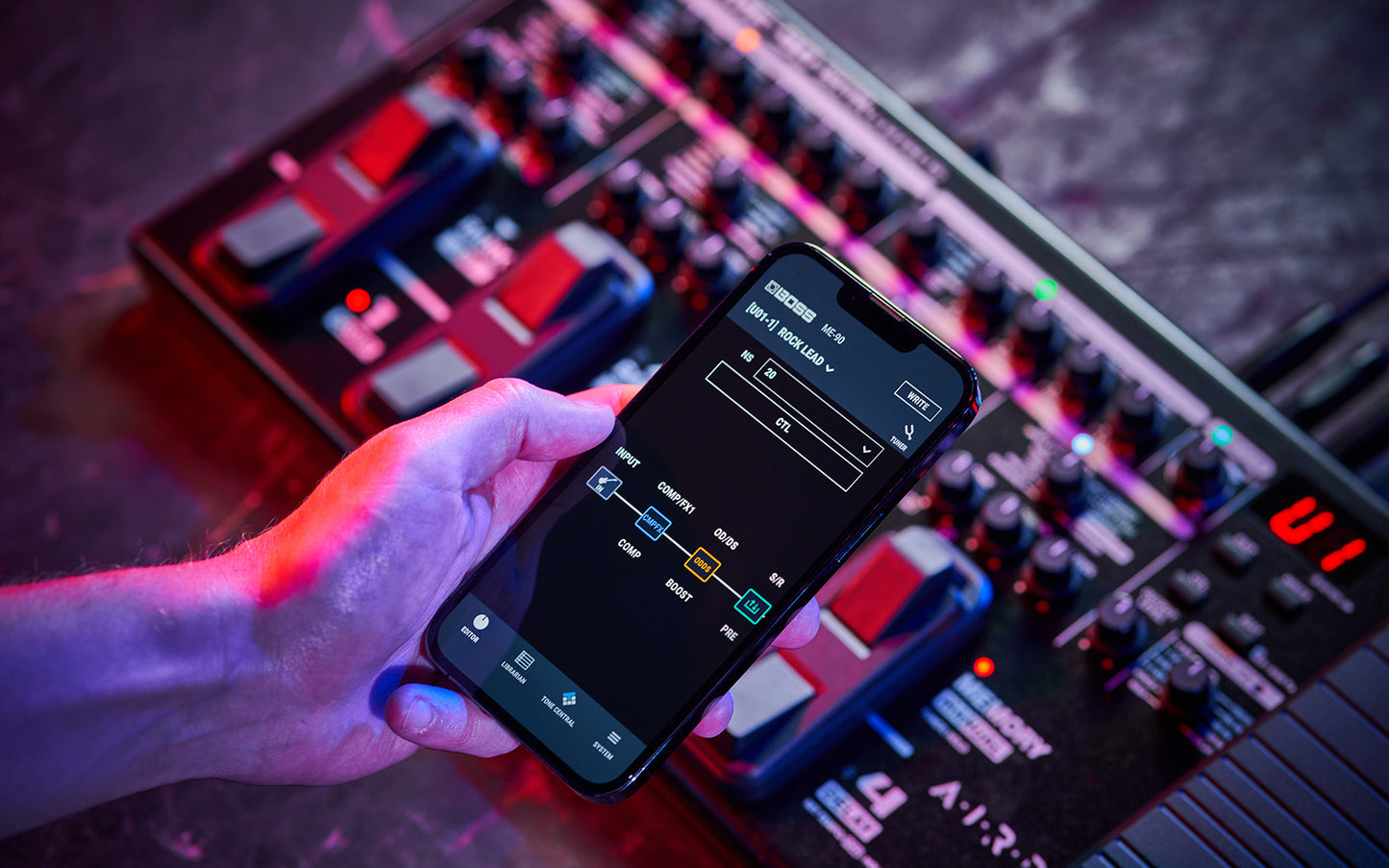 Boss ME-90 Guitar Multi-Effects Pedal