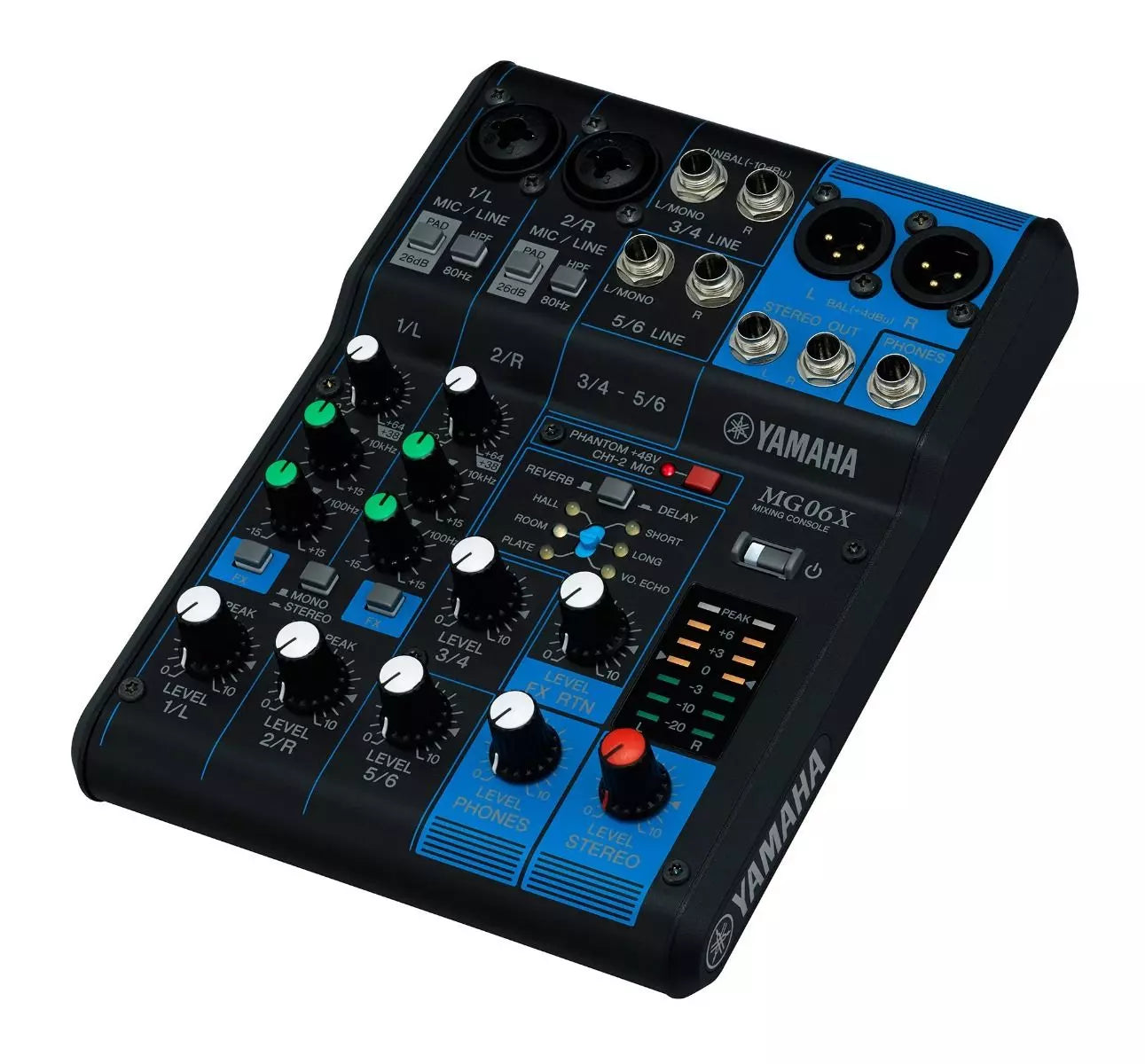 Yamaha MG06X 6-Channel Analog Mixer with Effects