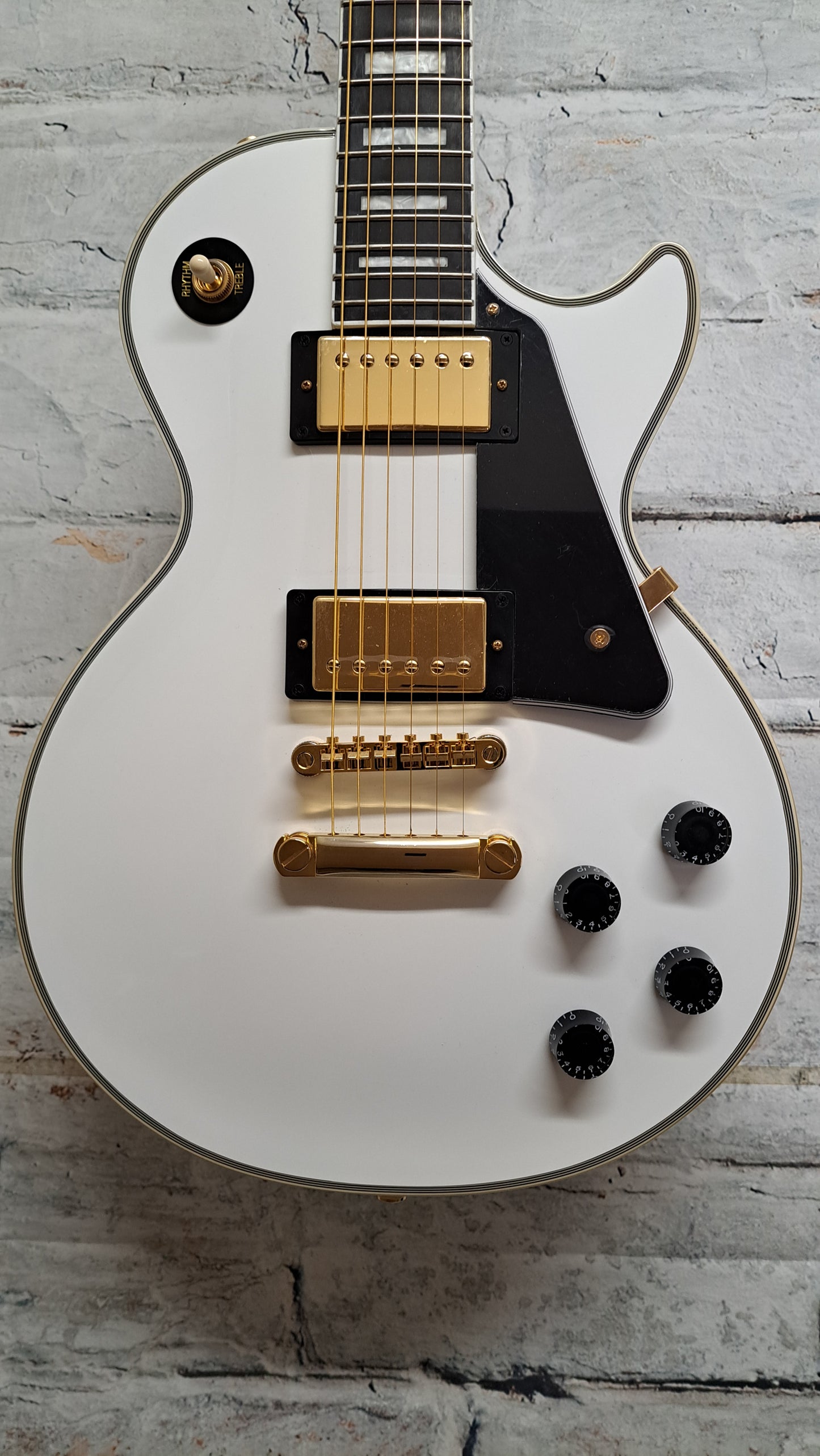Epiphone Les Paul Custom - Alpine White Electric