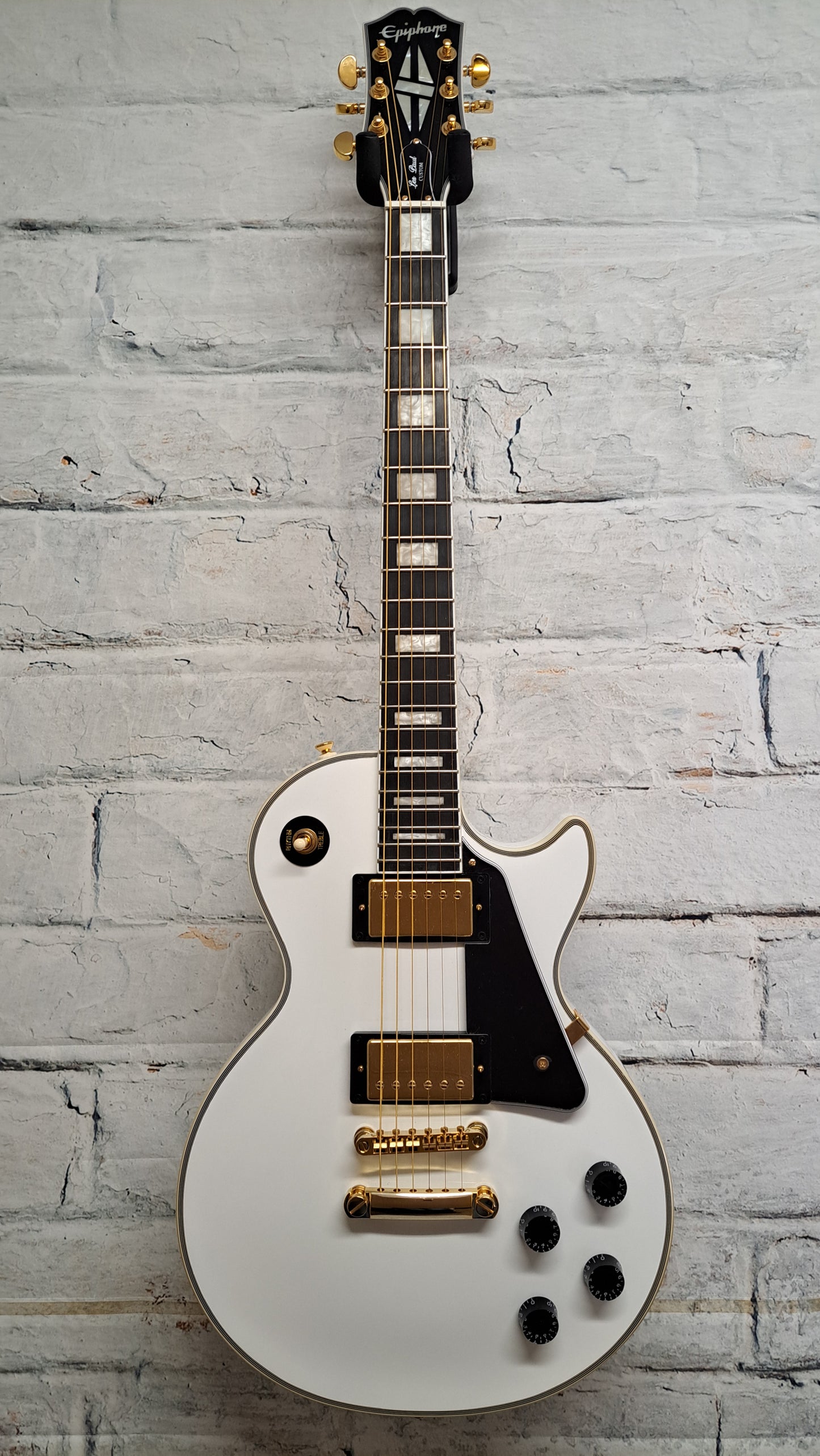 Epiphone Les Paul Custom - Alpine White Electric