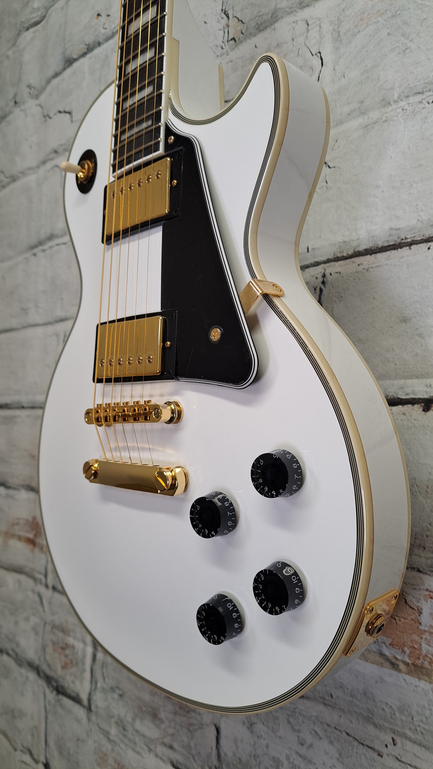 Epiphone Les Paul Custom - Alpine White Electric