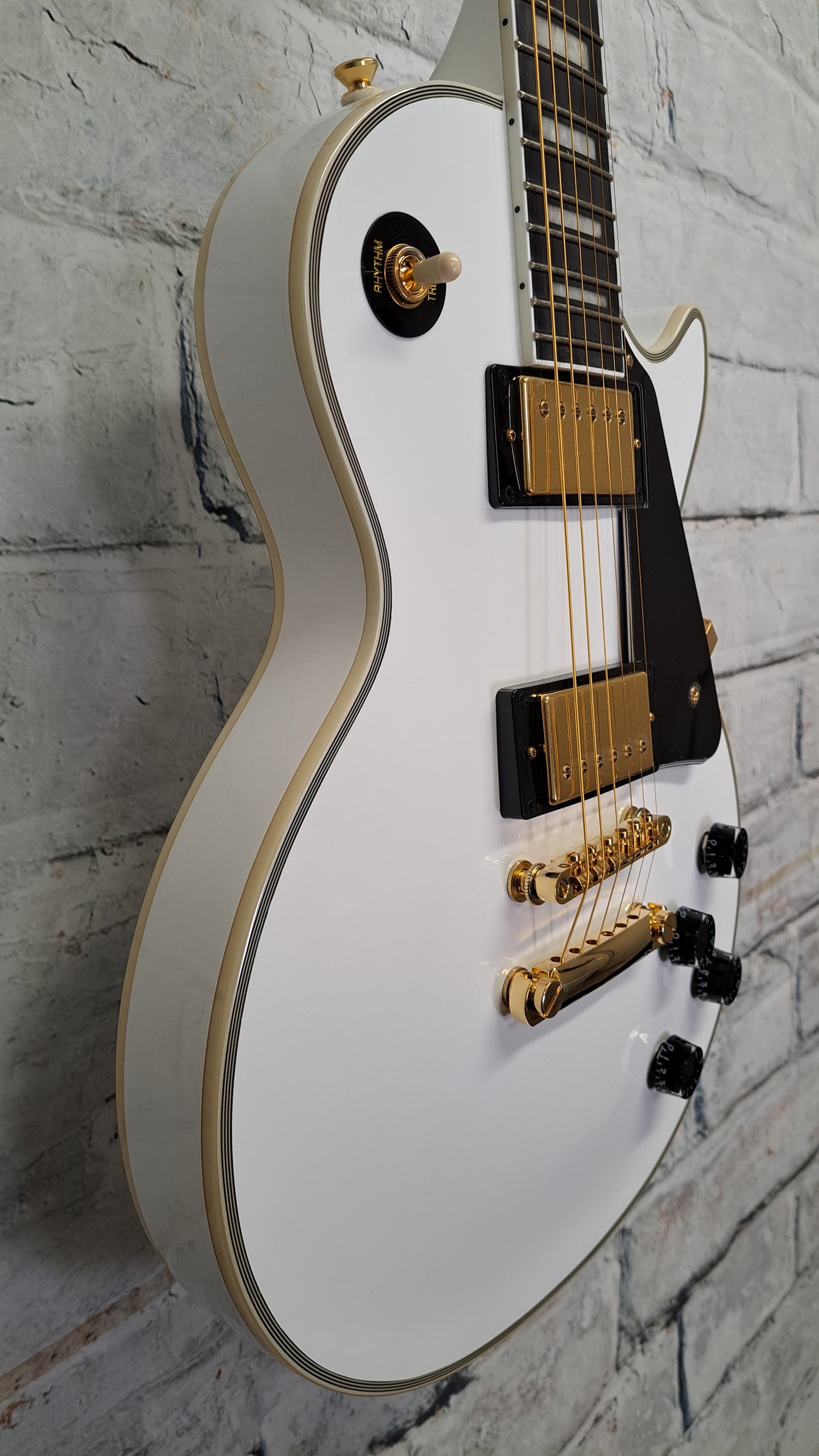 Epiphone Les Paul Custom - Alpine White Electric