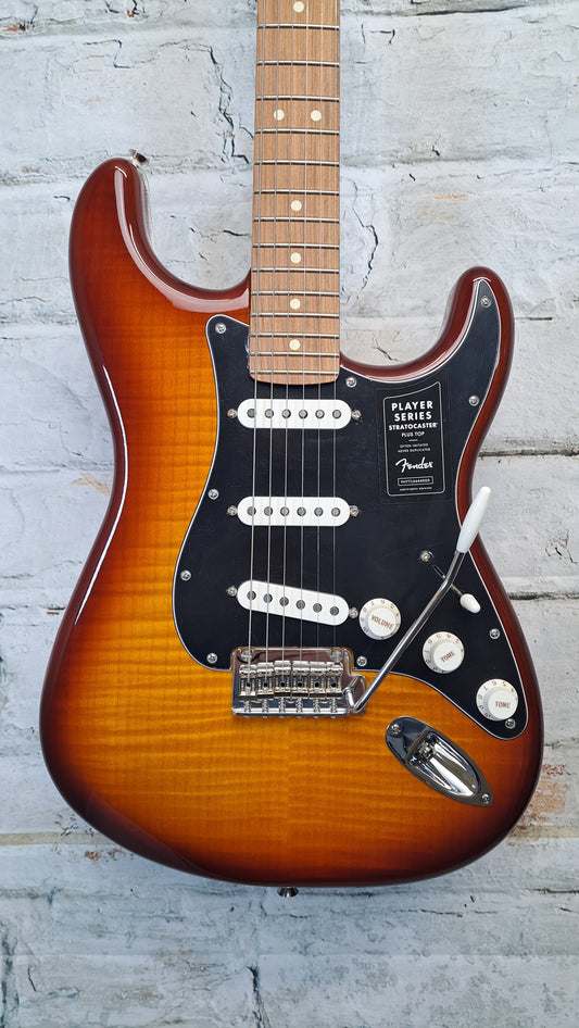Fender Player Stratocaster Plus Top - Tobacco Sunburst