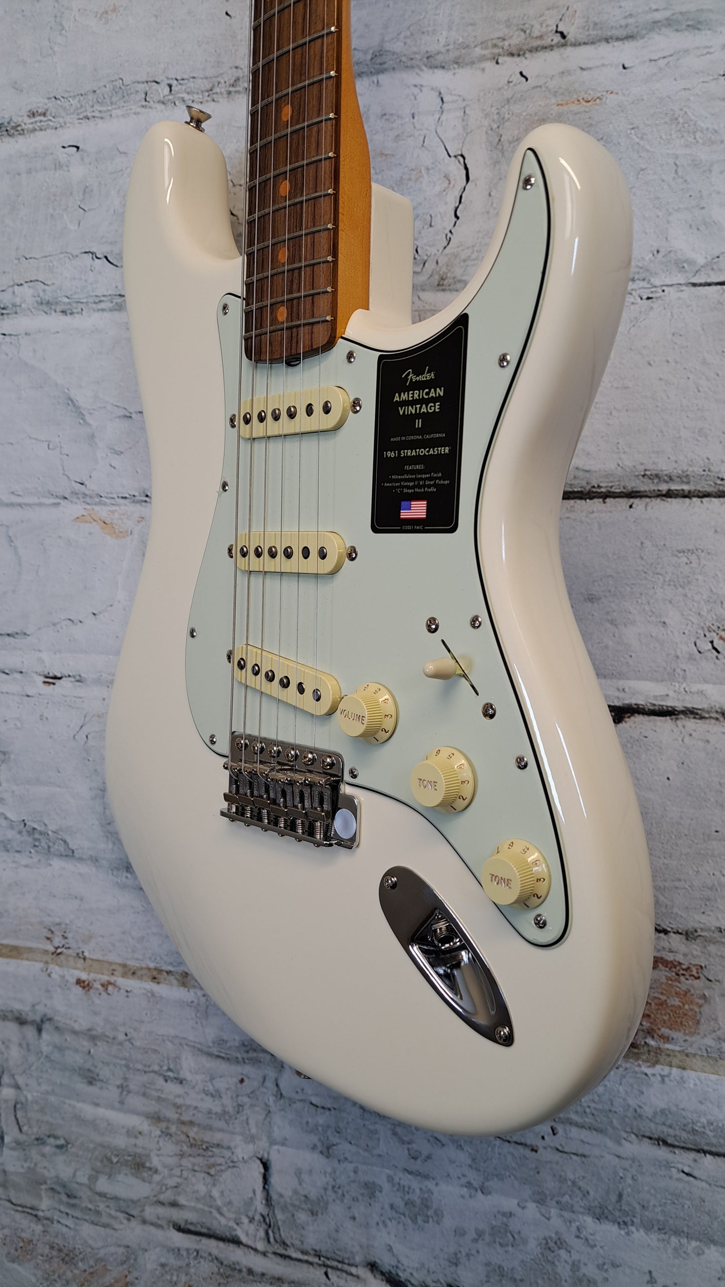 Fender American Vintage II 1961 Stratocaster - Olympic White