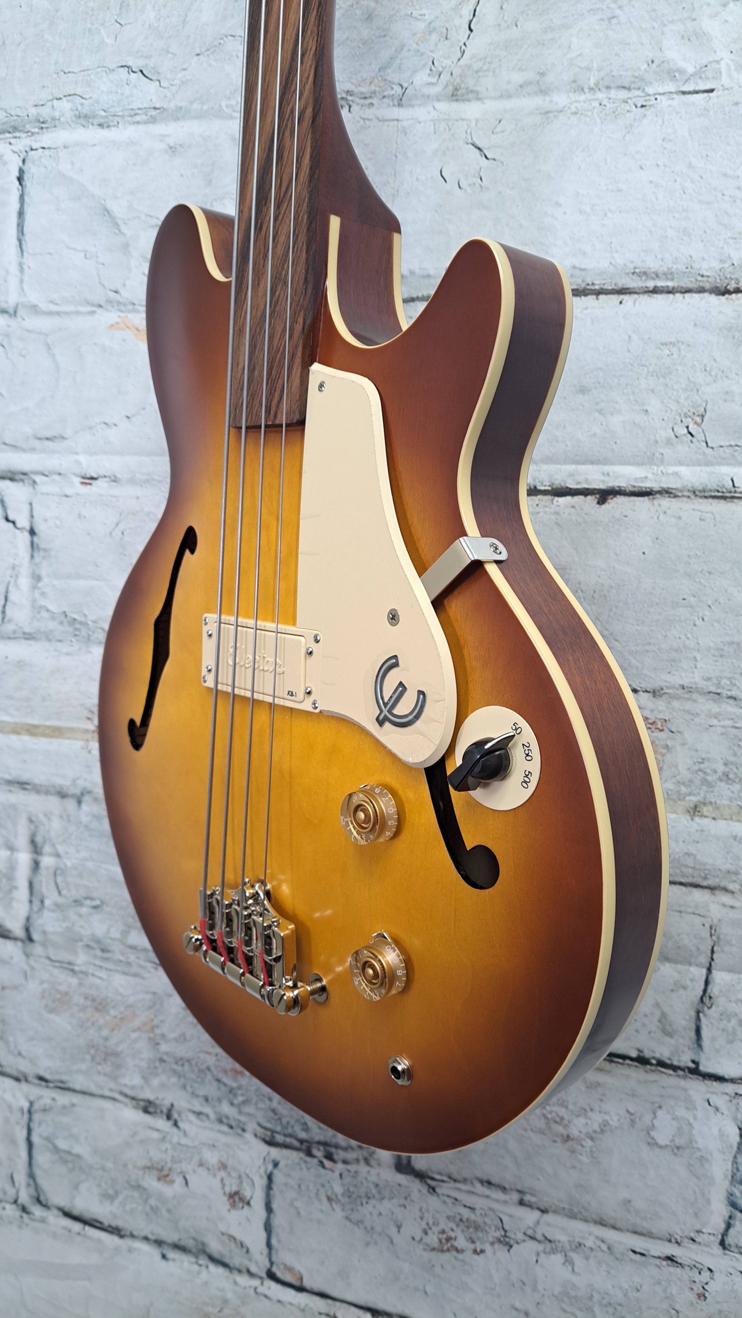 Epiphone Jack Casady Fretless Bass - Aged Royal Tan – Will West