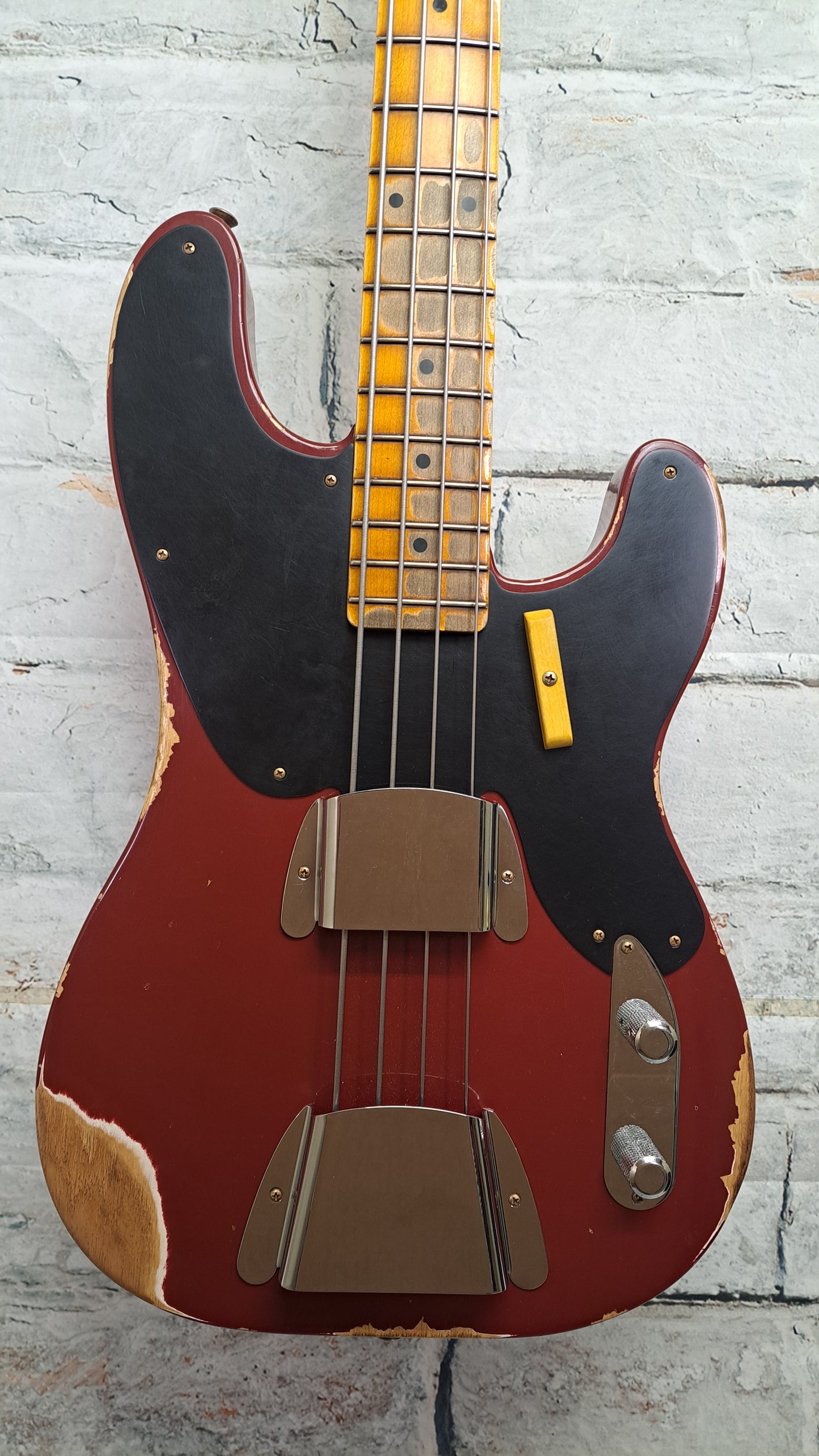 Fender Custom Shop 1953 Precision Bass Heavy Relic - Cimarron Red
