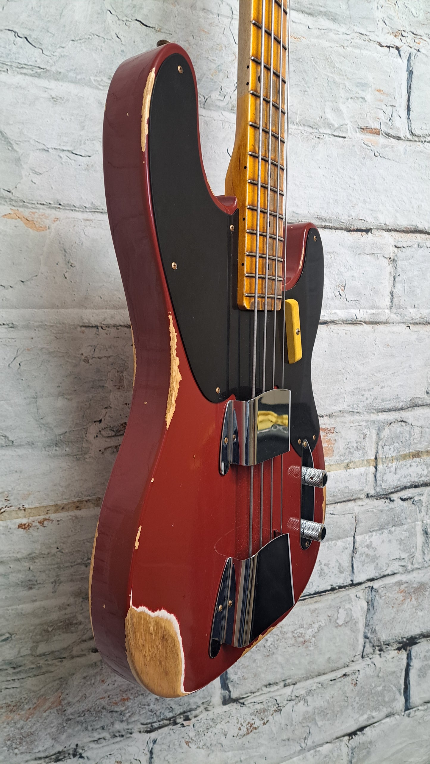 Fender Custom Shop 1953 Precision Bass Heavy Relic - Cimarron Red