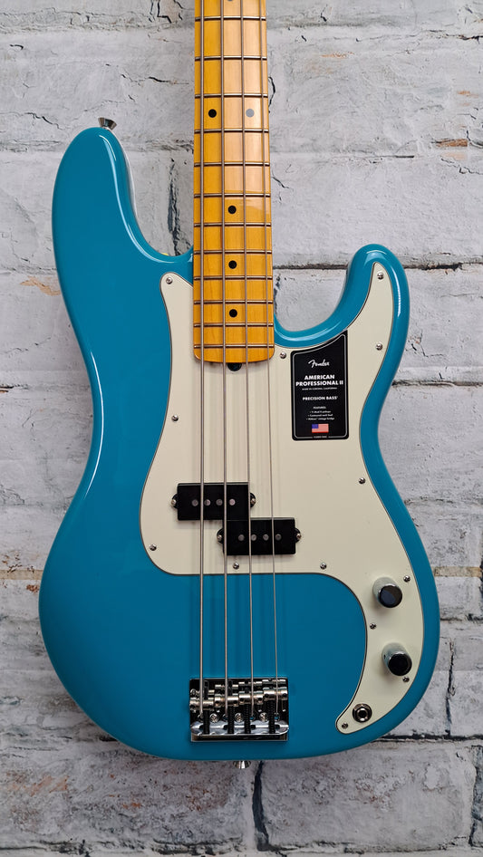 Fender American Professional II Precision Bass - Miami Blue