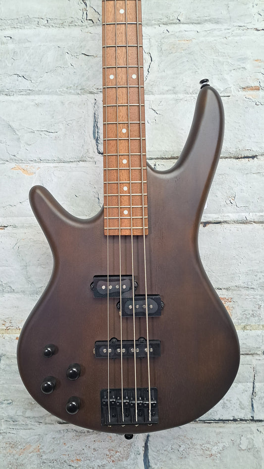 Ibanez Gio GSR200B Left-handed Bass Guitar - Walnut Flat