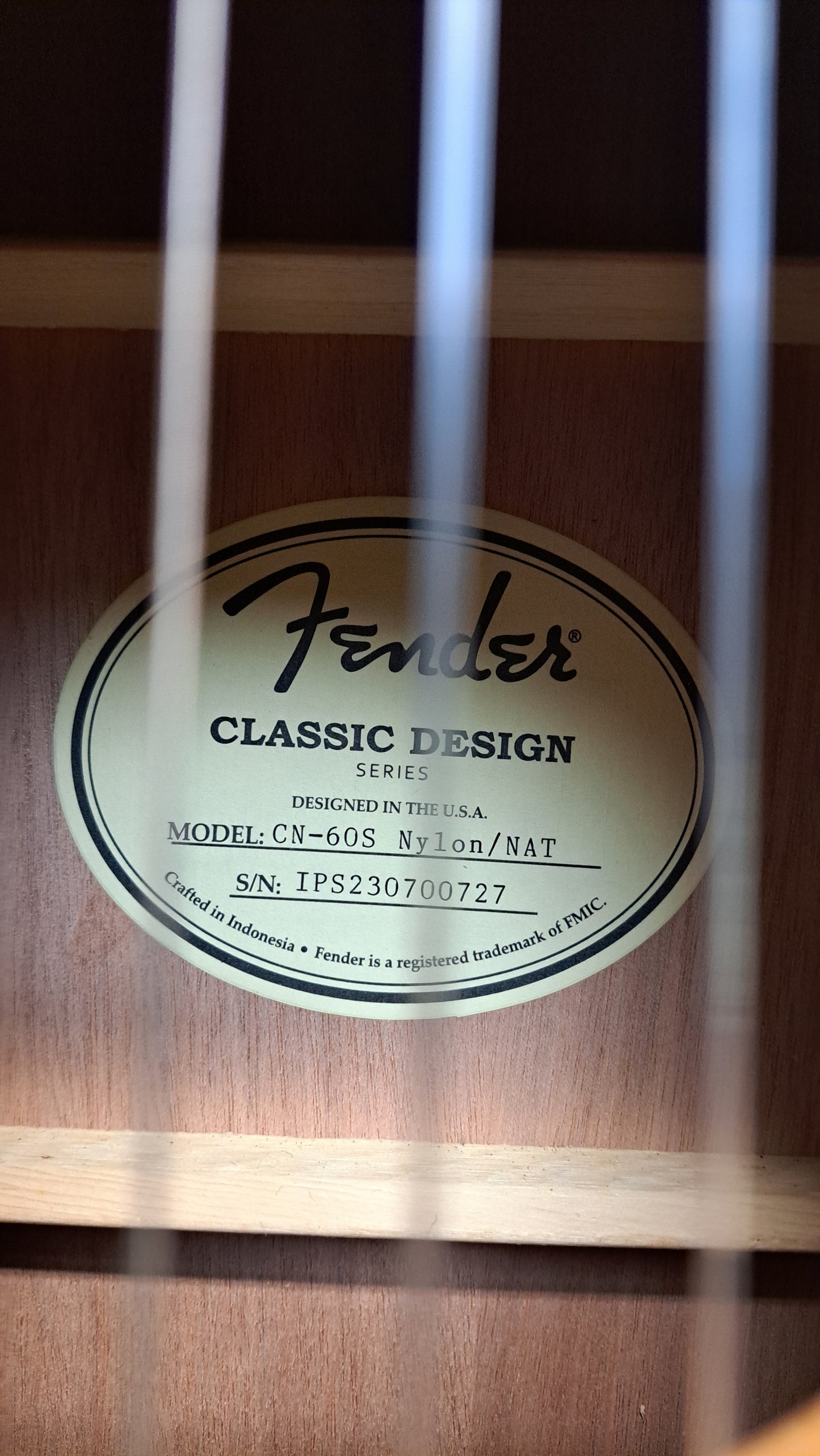 Fender CN-60S - Natural