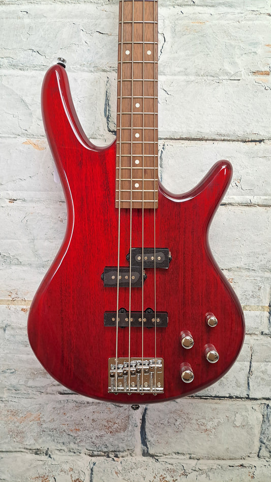 Ibanez Gio GSR200TR Bass Guitar - Transparent Red