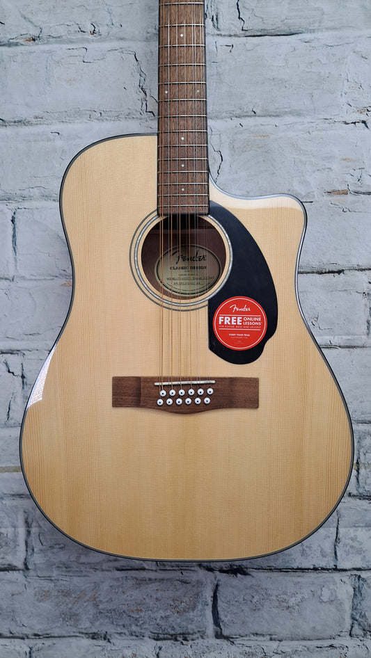 Fender CD-60SCE 12-string - Natural