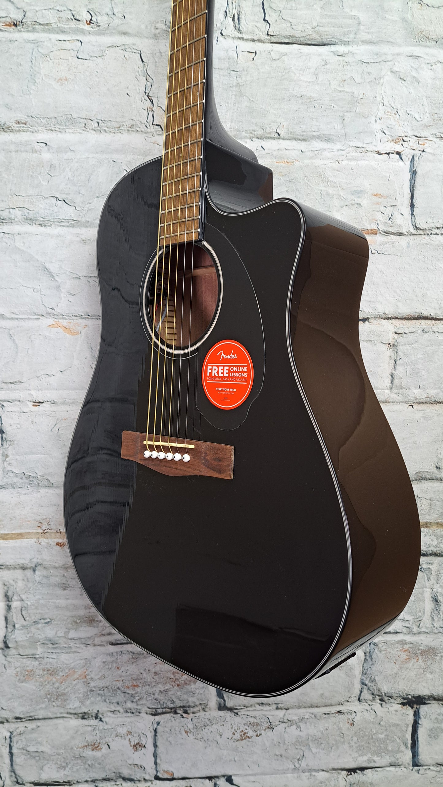 Fender CC-60SCE Acoustic-Electric - Black