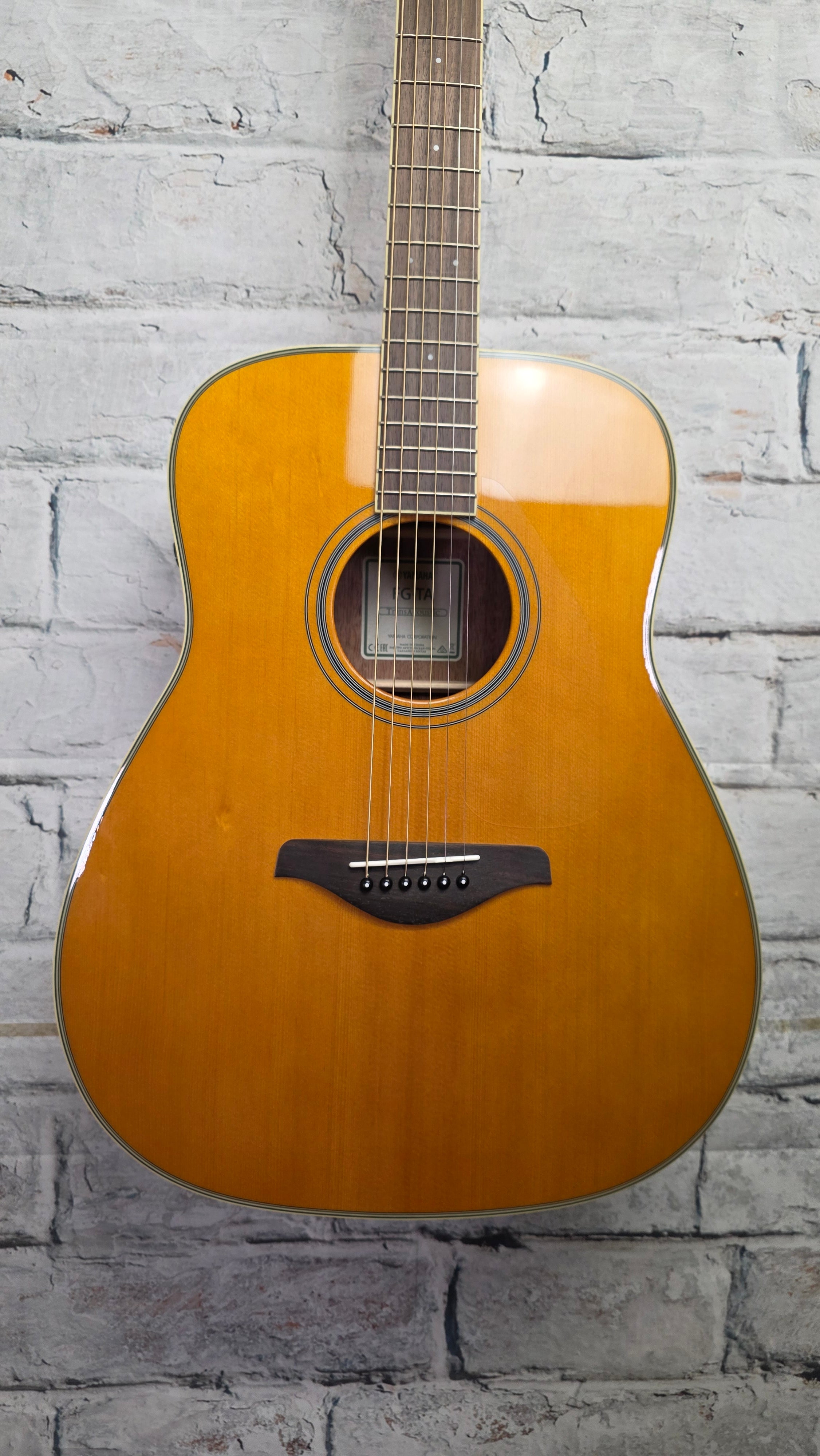 Yamaha TransAcoustic FG-TA - Vintage Tint – Will West Music and Sound