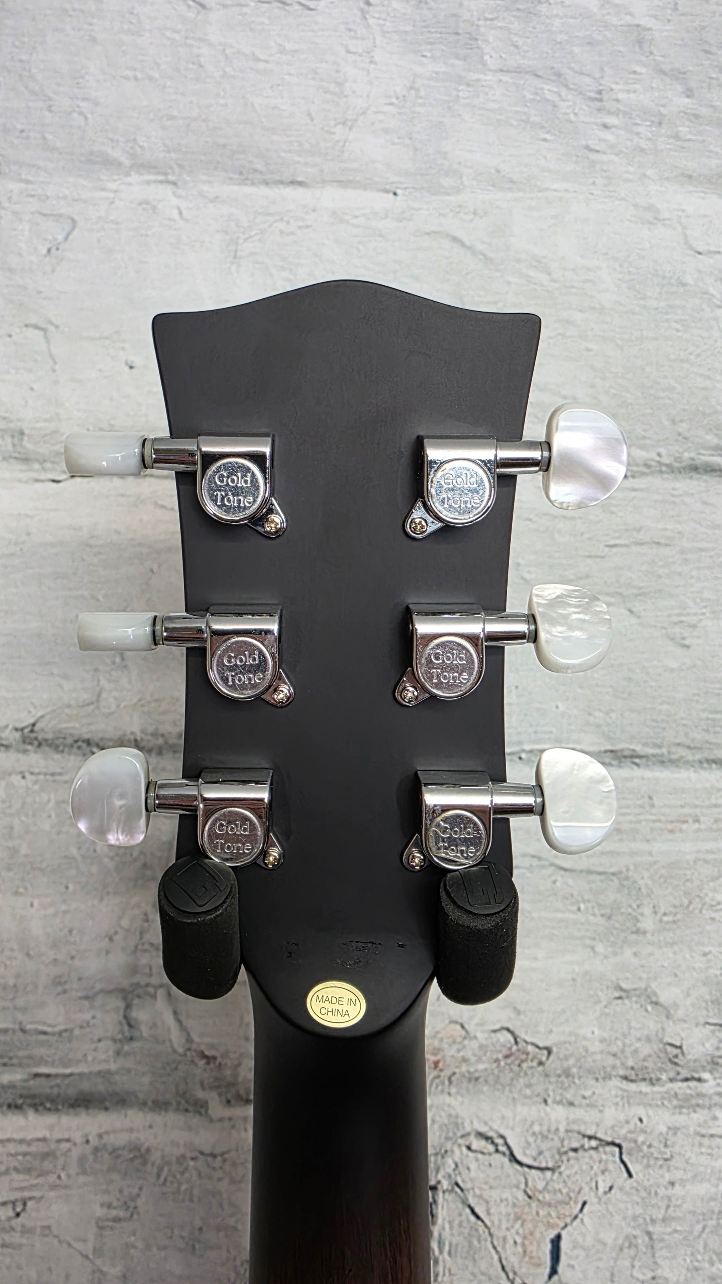 Gold Tone CC-Banjitar Cripple Creek Banjitar - Vintage Brown Satin