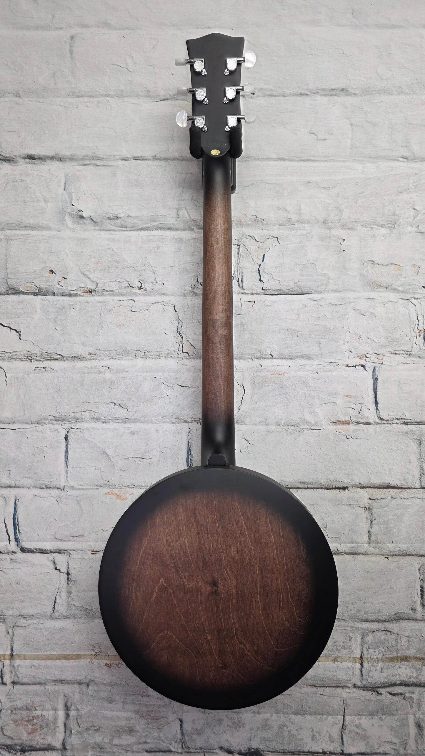 Gold Tone CC-Banjitar Cripple Creek Banjitar - Vintage Brown Satin