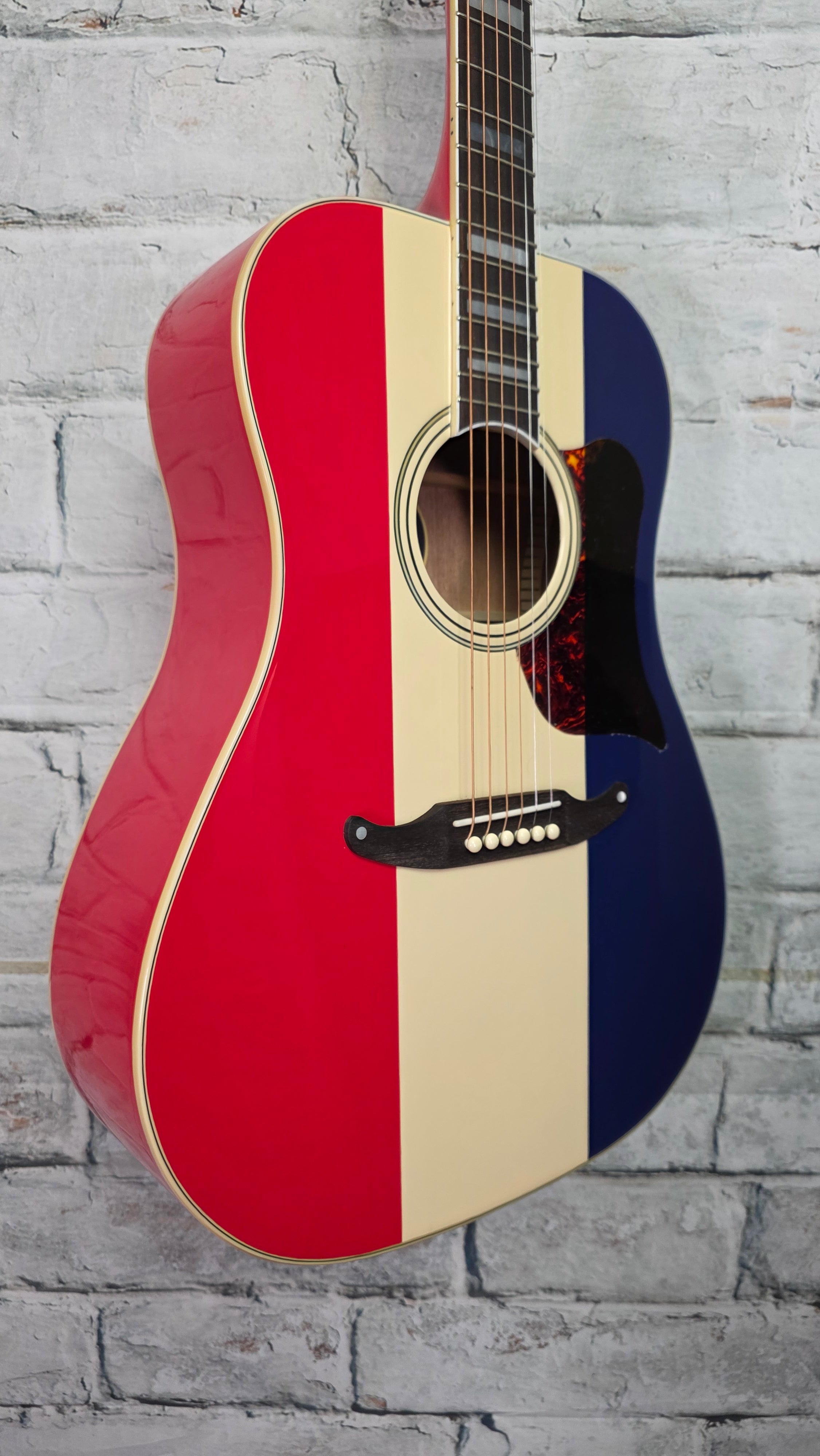 Fender Buck Owens Kingman Acoustic-Electric Guitar - Red, White