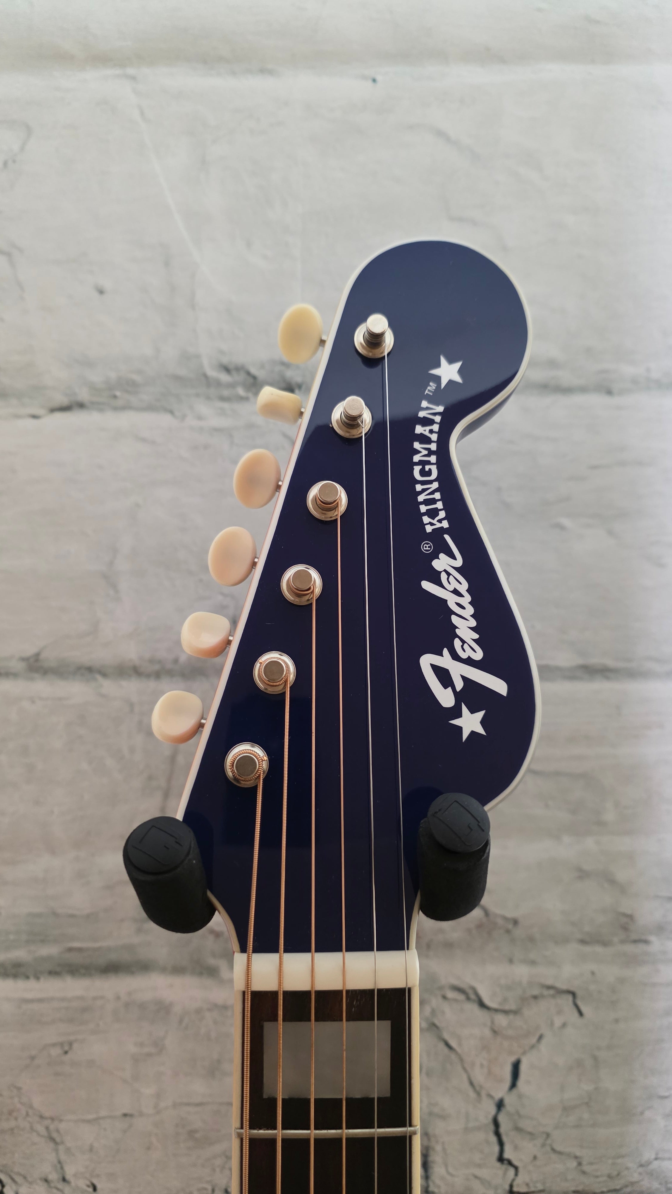 Fender Buck Owens Kingman Acoustic-Electric Guitar - Red, White