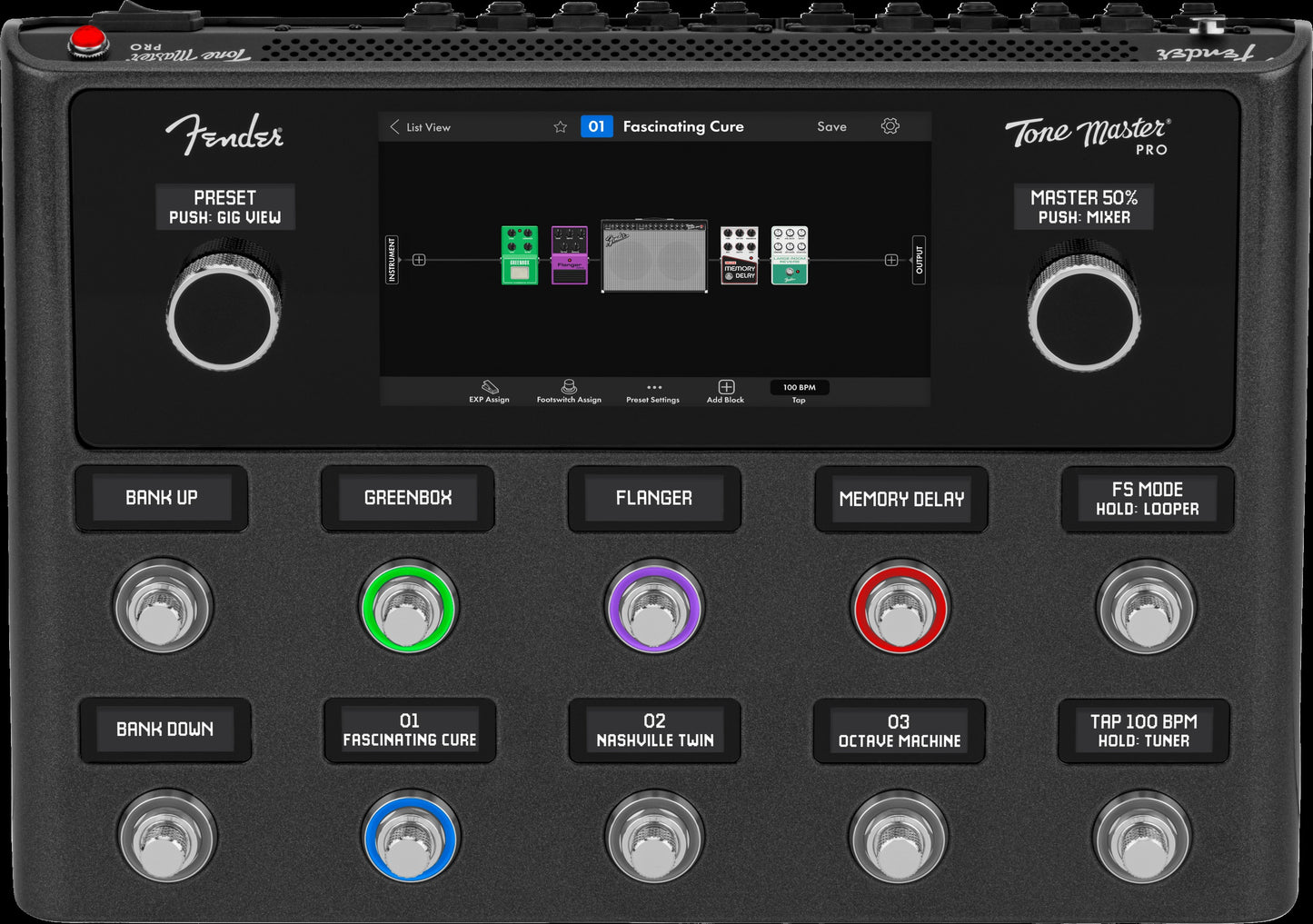Fender Tone Master Pro Multi-Effects Pedal
