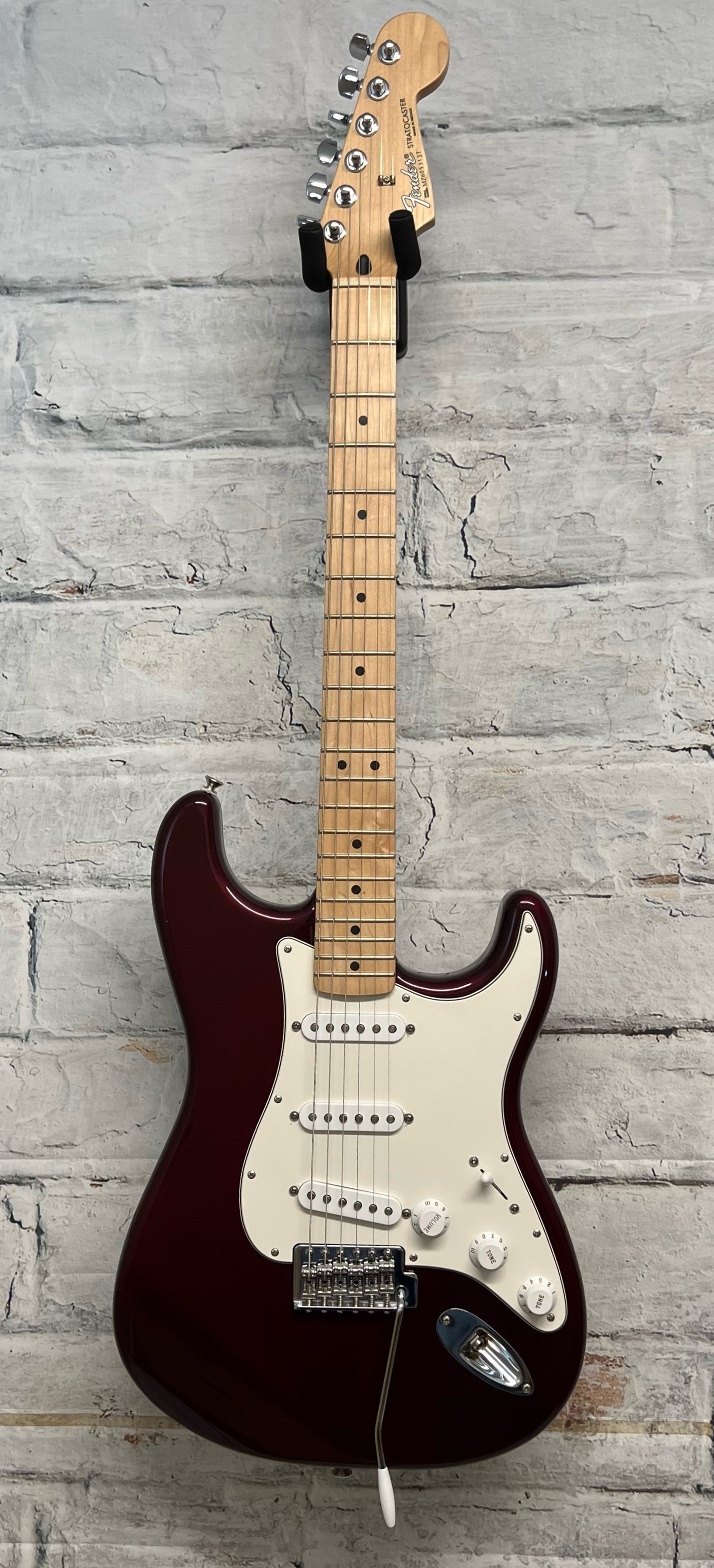 Used Fender 60th Anniversary Standard Stratocaster- Burgandy