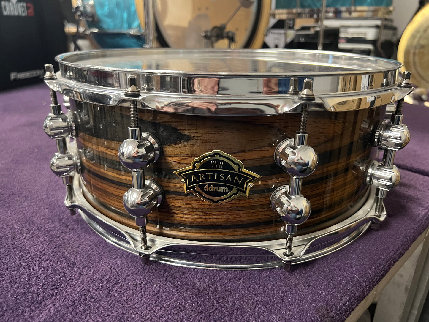 Drum Ebony Snare w/bag