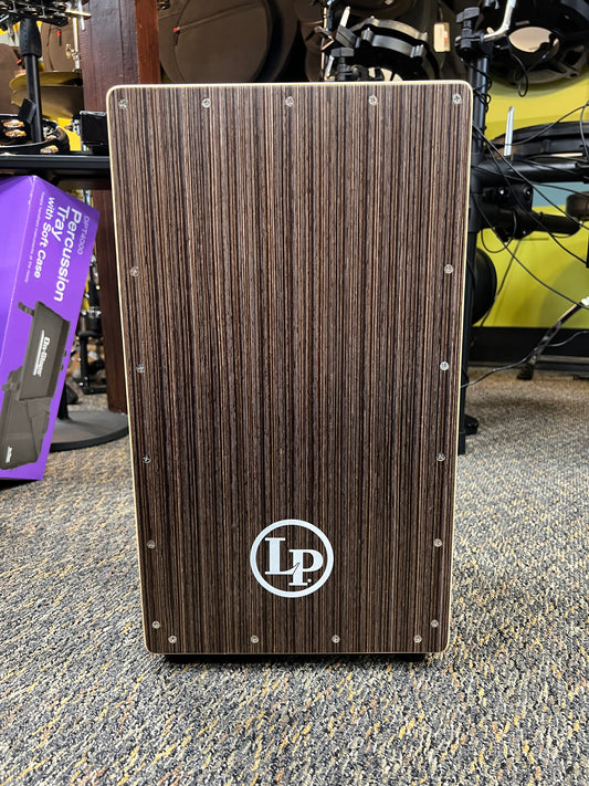 Latin Percussion City Exotic Cajon with Walnut Craftwood Soundbox