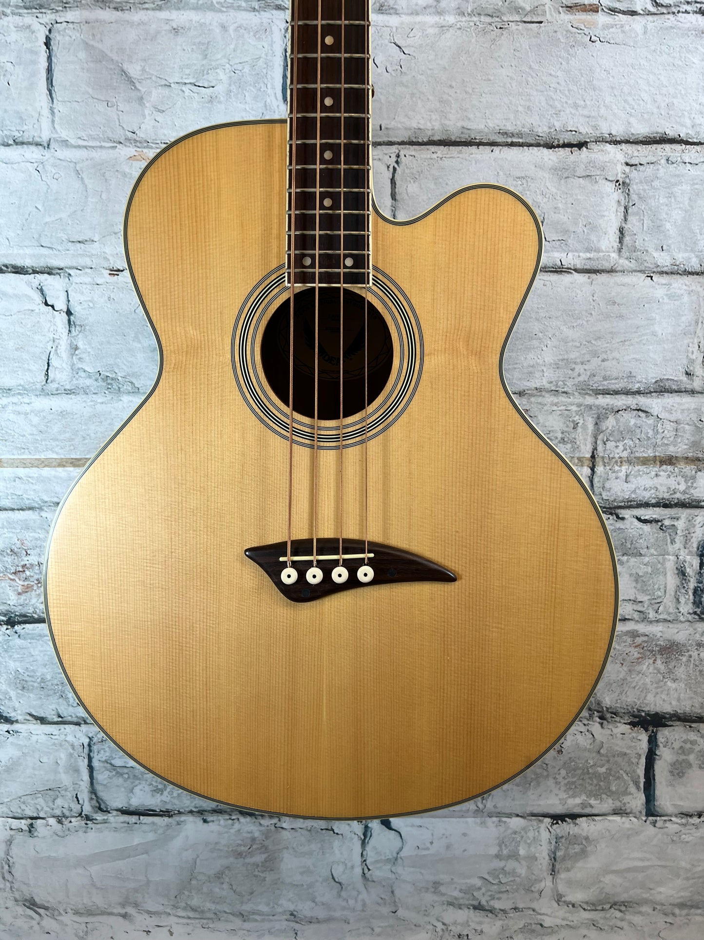 Used Dean EABC Acoustic Bass with Bag