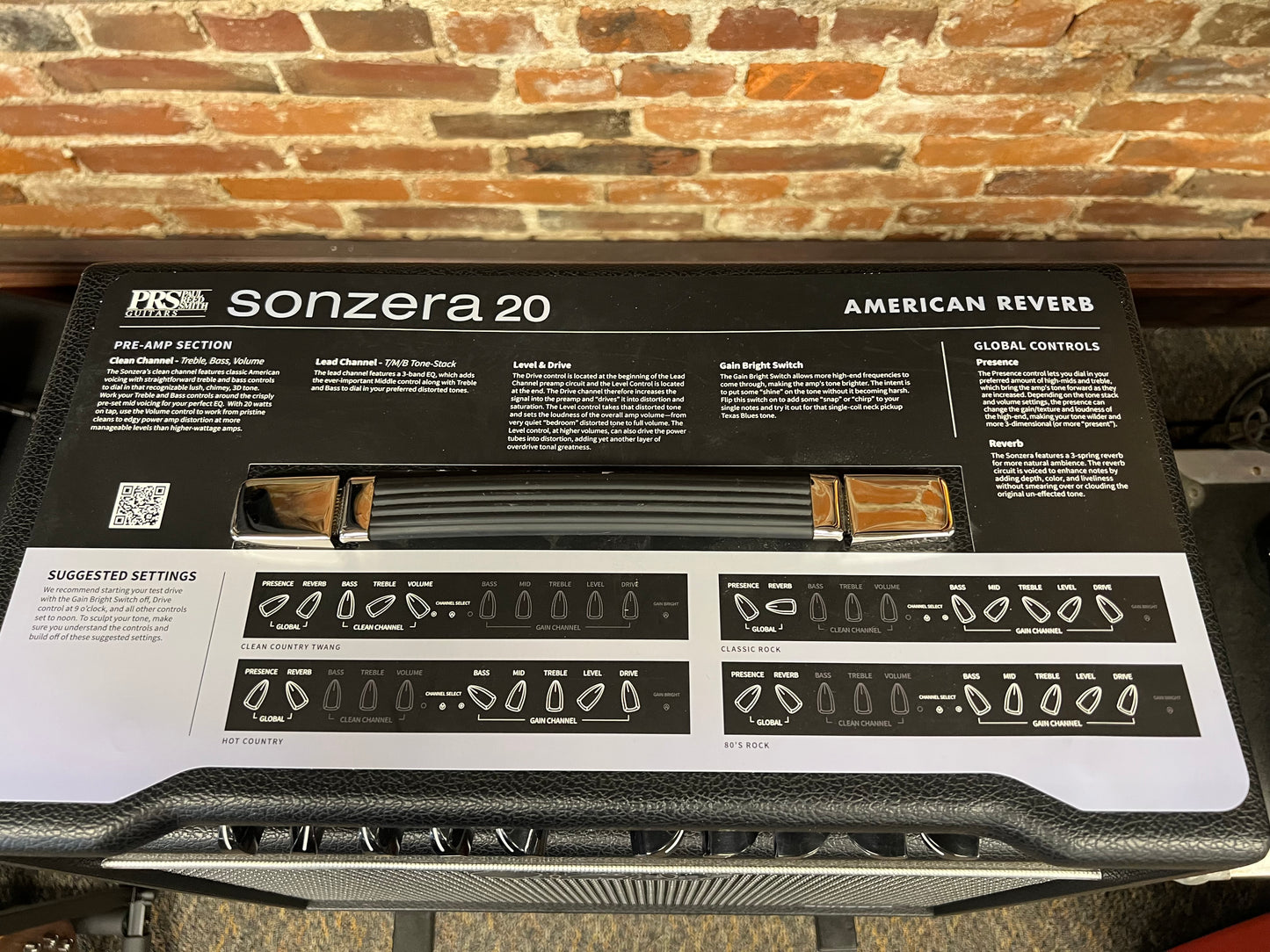 Paul Reed SmithPRS Sonzera 20 Watt 1x12