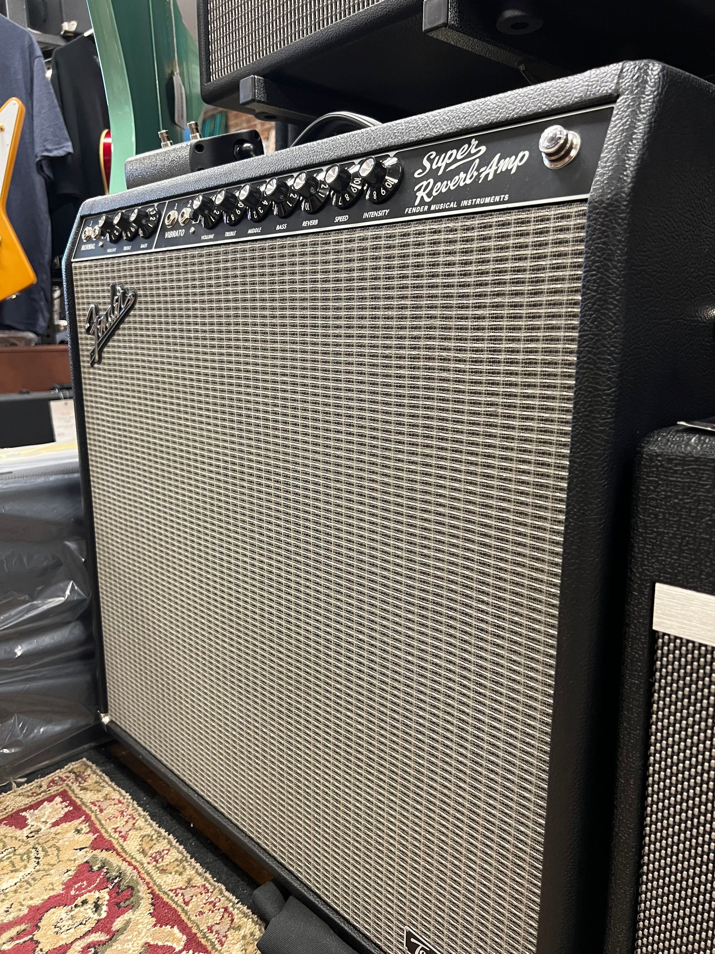 Used Fender Super Reverb Tone Master w/cover