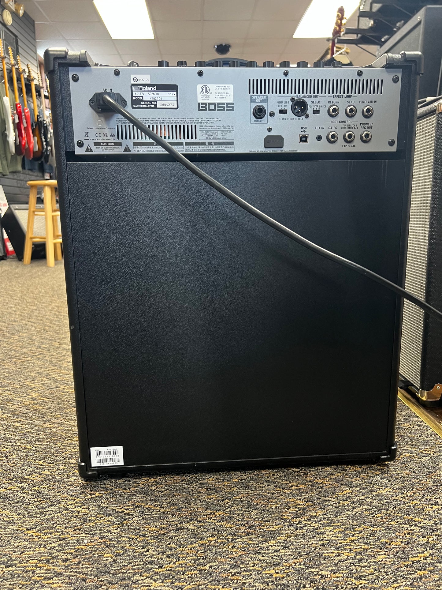 Boss Katana 210 Bass 2x10” 160w